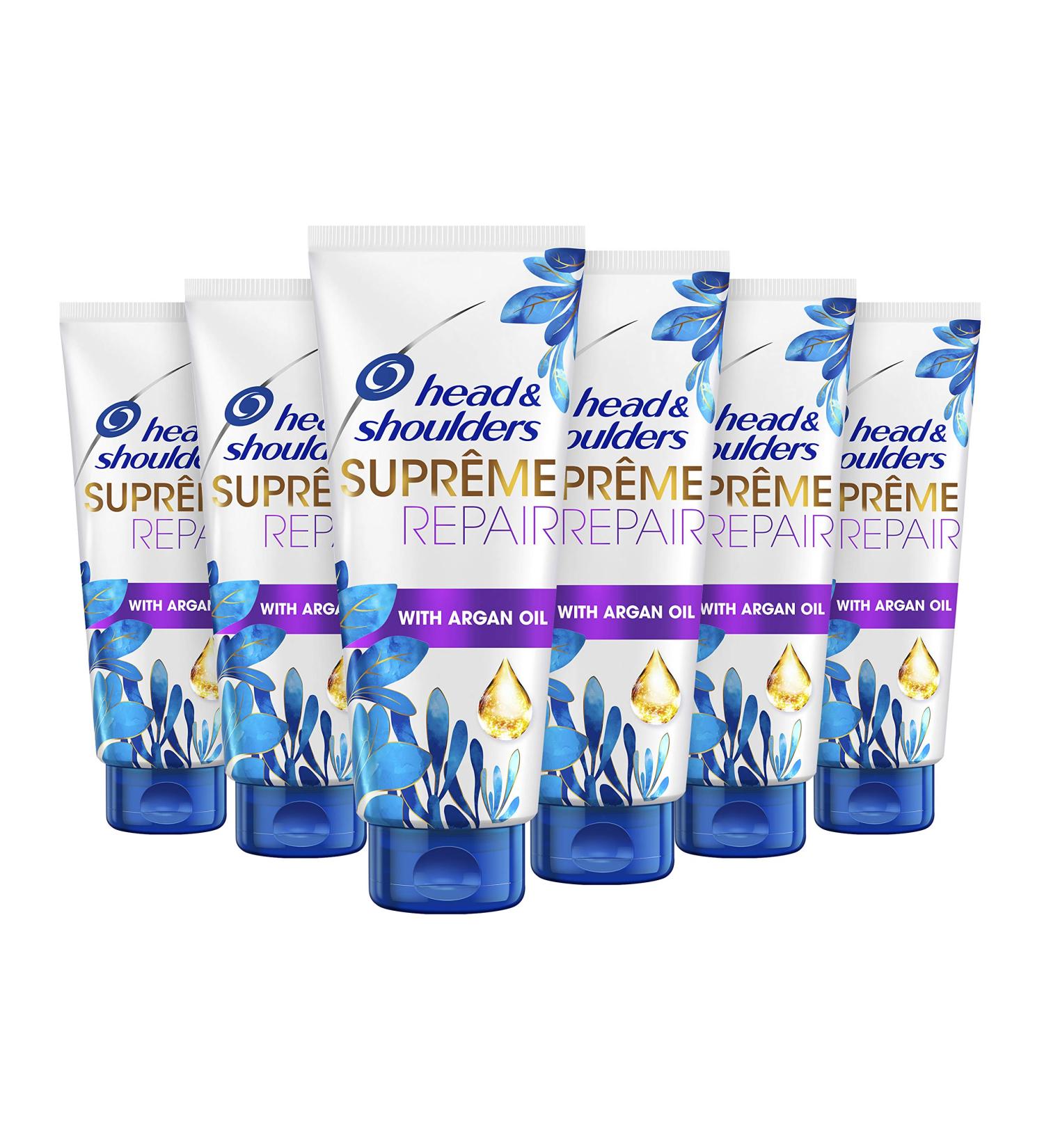 Head & Shoulders Supreme Damage Repair Anti-Dandruff Conditioner 275 ml Pack of 6 - Buy Online on GoSupps.com