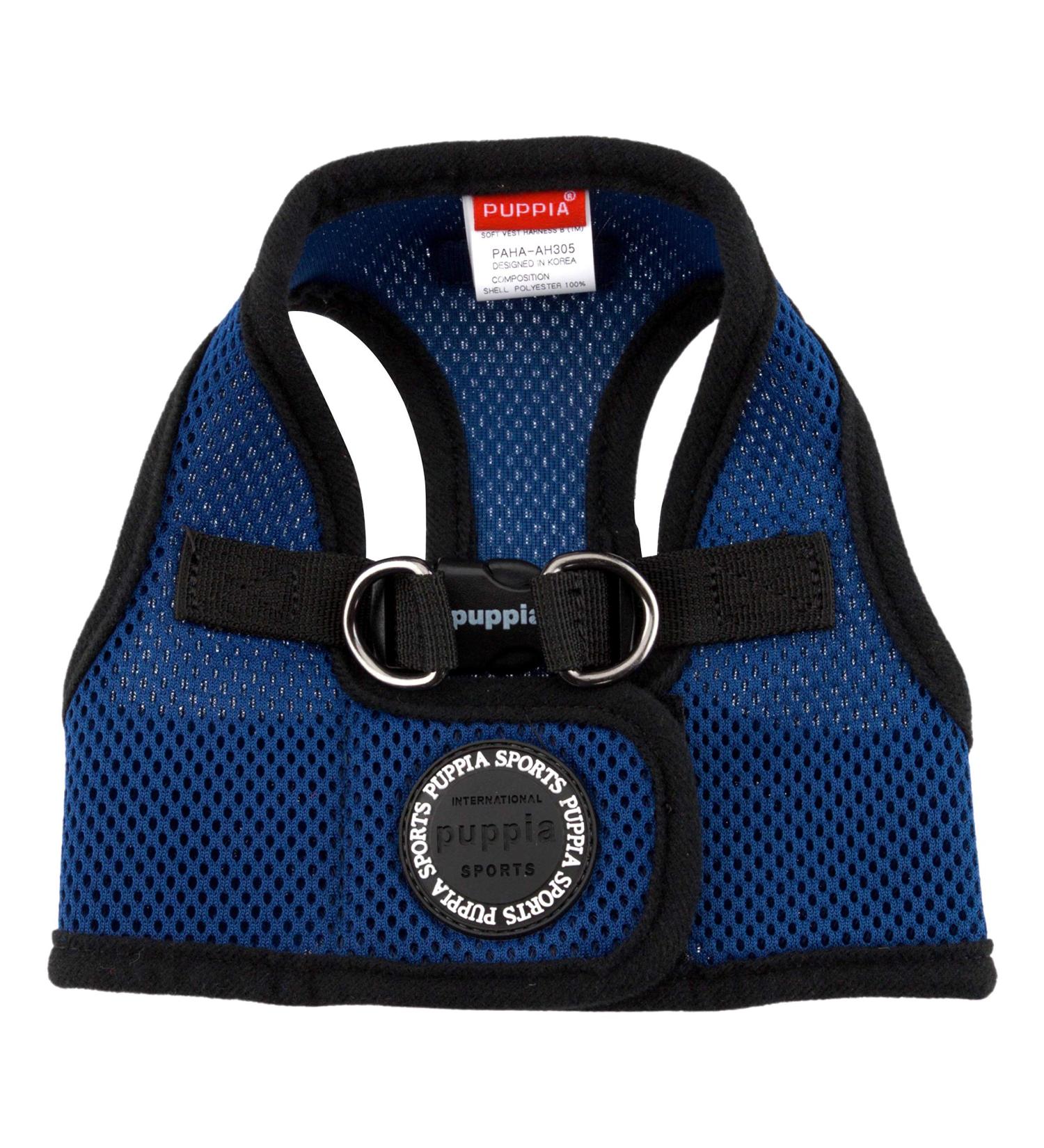 Puppia Dog Harness for Small & Medium Dogs - Soft Vest in Various Colors | Atani Train Crockery for Dogs - Royal Blue XL - Buy Online on GoSupps.com