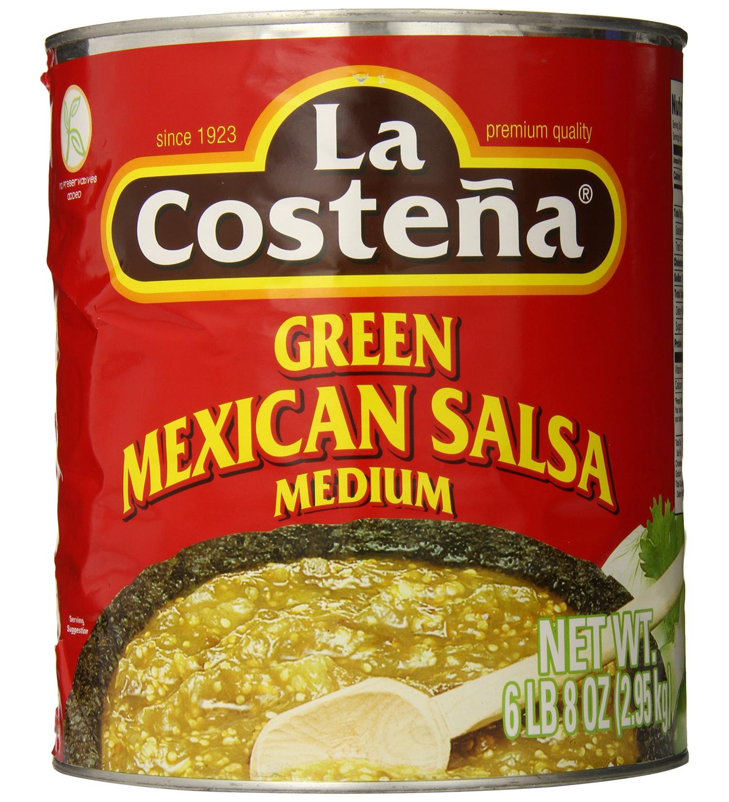 La Costena Green Sauce Food Service 2.95 Kilogram - Buy Online on GoSupps.com
