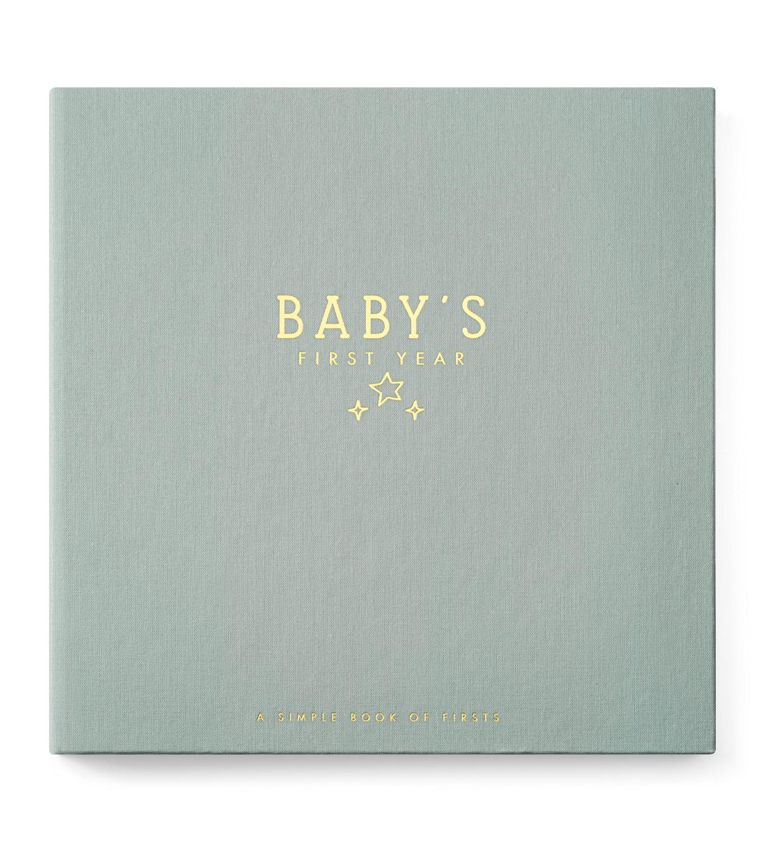 Lucy Darling Celestial Skies Luxury Baby Memory Book - First Year Journal and Photo Album for Boys and Girls | Keepsake Pregnancy and Baby Record Book - Buy Online on GoSupps.com