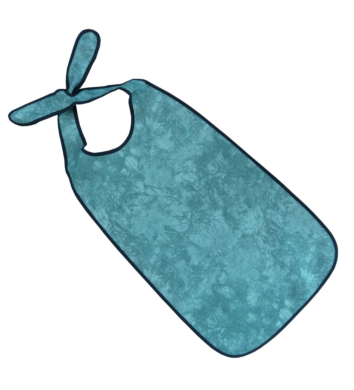 PFLEGE POINT Waterproof Light Blue Dining Apron for Adults | Clothing Protector with Snap Fastener - Shop Now! - Buy Online on GoSupps.com