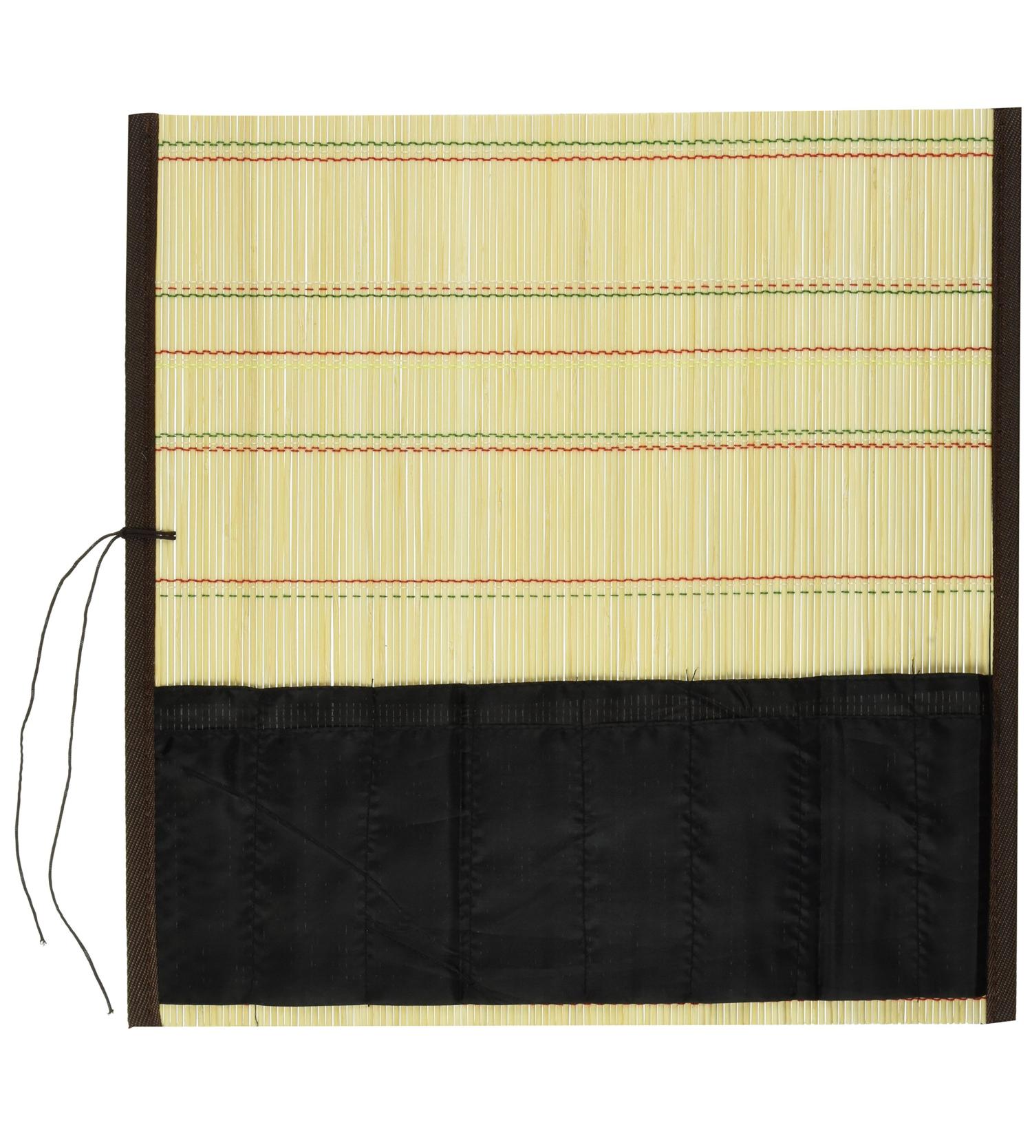 Jack Richeson Bamboo Brush Mat Holder/Organizer