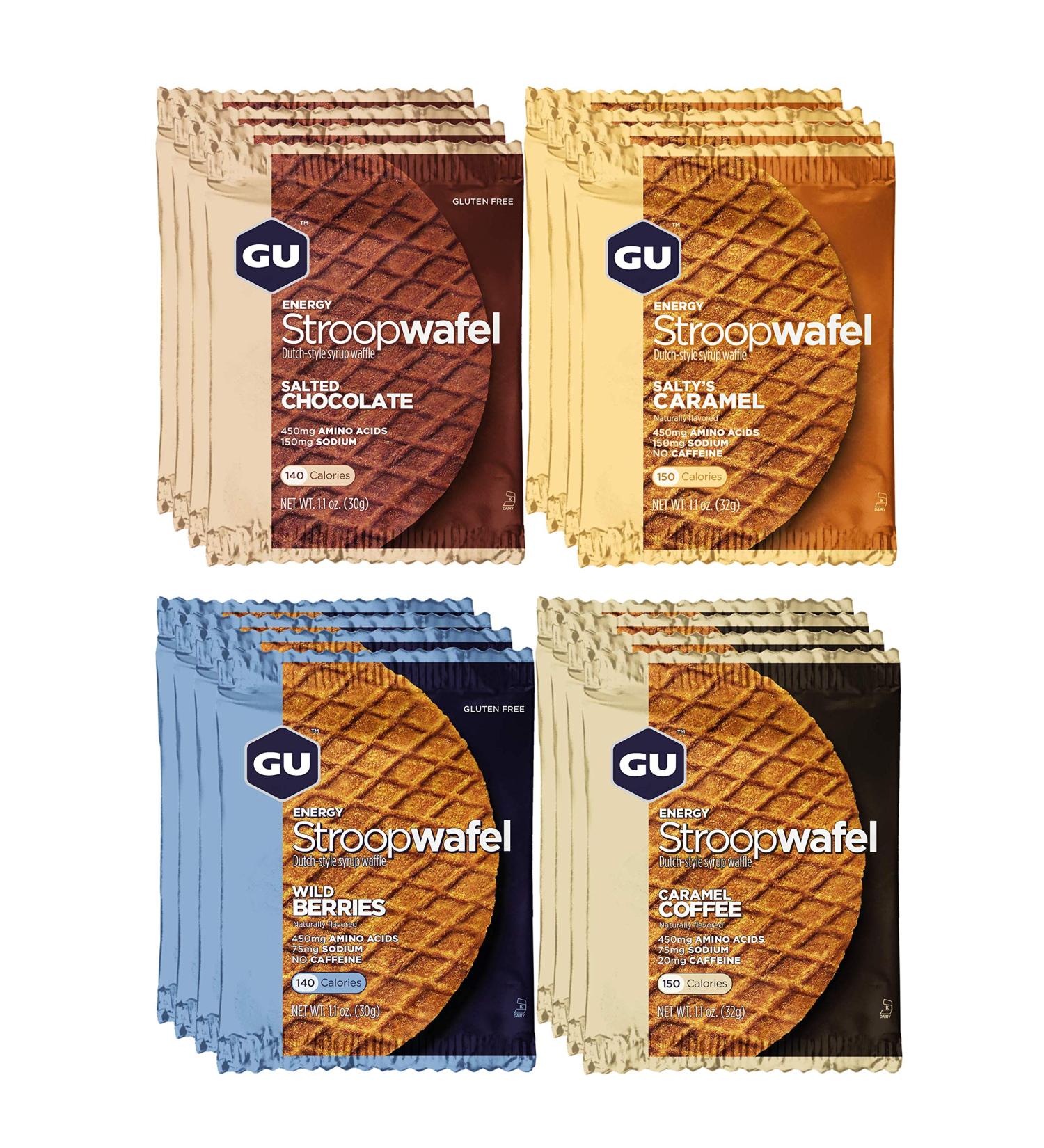 GU Energy Stroopwafel Sports Nutrition Waffle  16-Count  Assorted Flavors - Buy Online on GoSupps.com