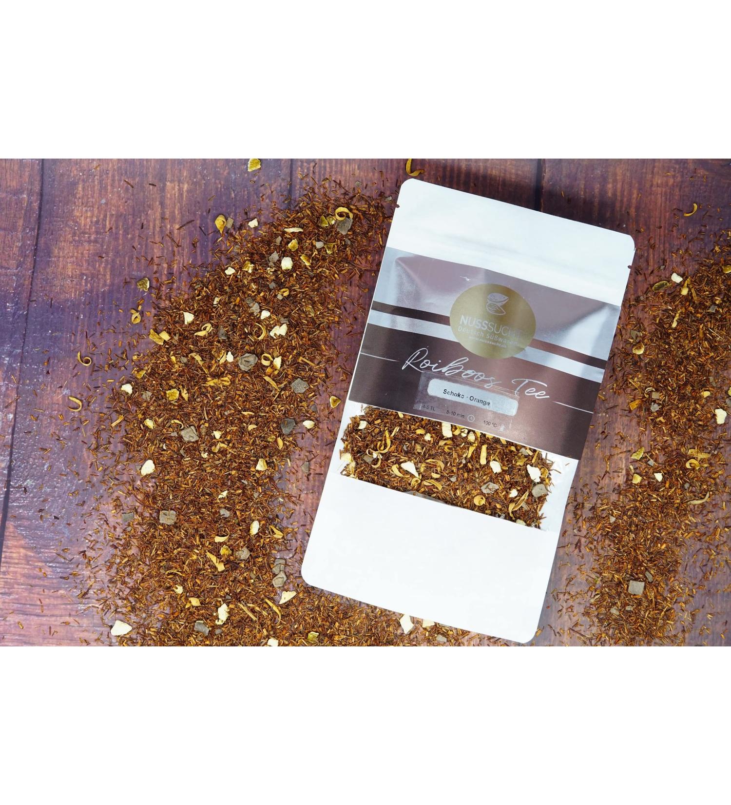 Rotbusch tea chocolate -orange rooibos tea from south africa red bush tea loose rooibos premium red bush tea