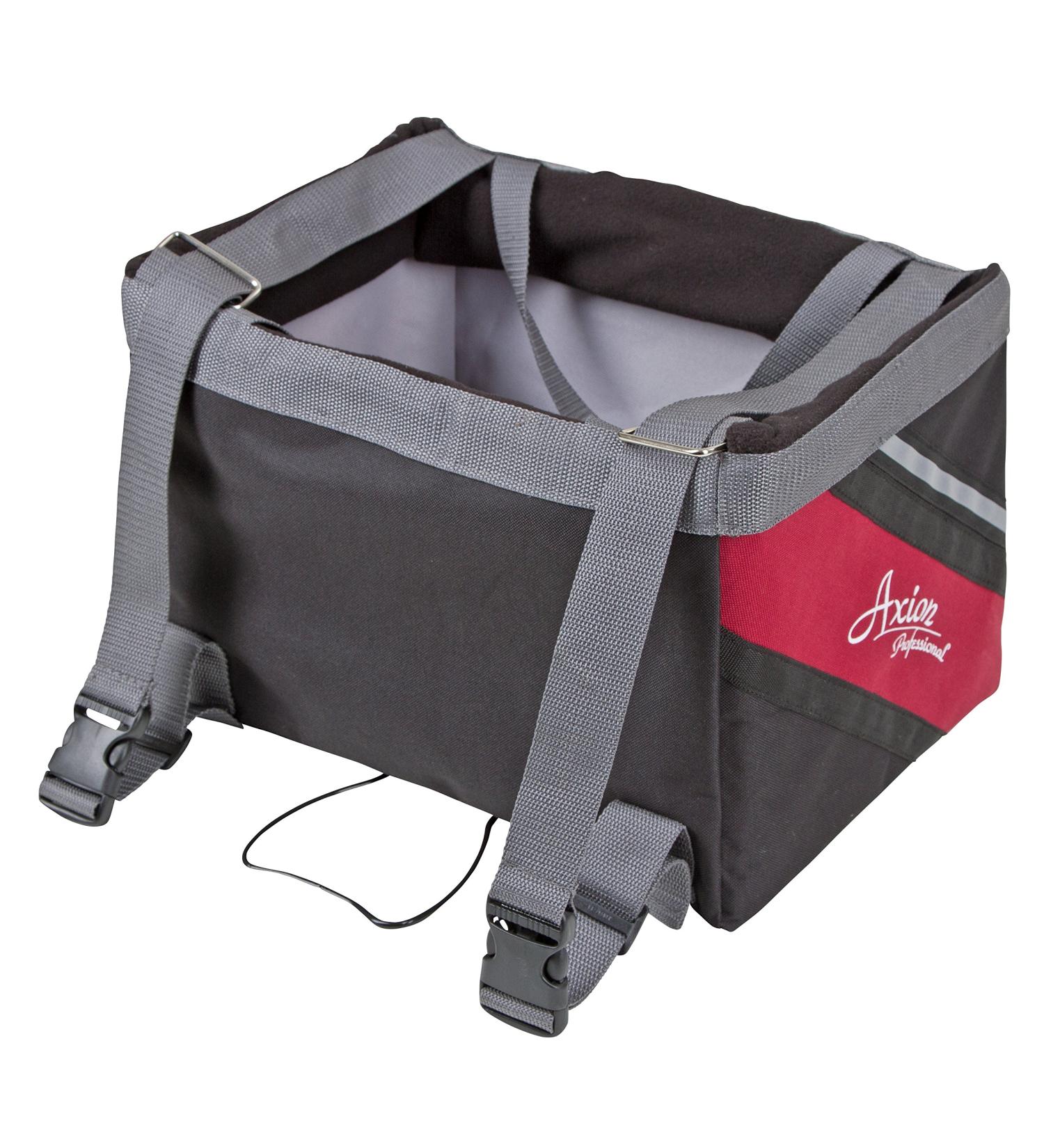 Kerbl 80595 Axion Bicycle Bag 38x25x25cm Black/Red - Durable and Stylish Solution for Cyclists - Buy Online on GoSupps.com