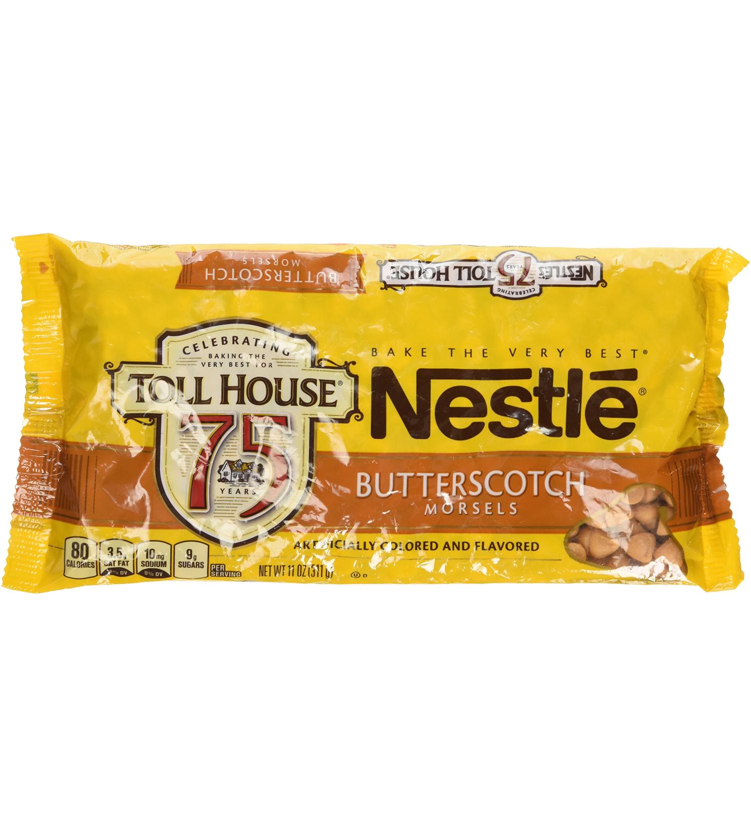 Nestle Toll House Butterscotch Morsels 11oz - Pack of 3 | Delicious Baking Ingredient - Buy Online on GoSupps.com
