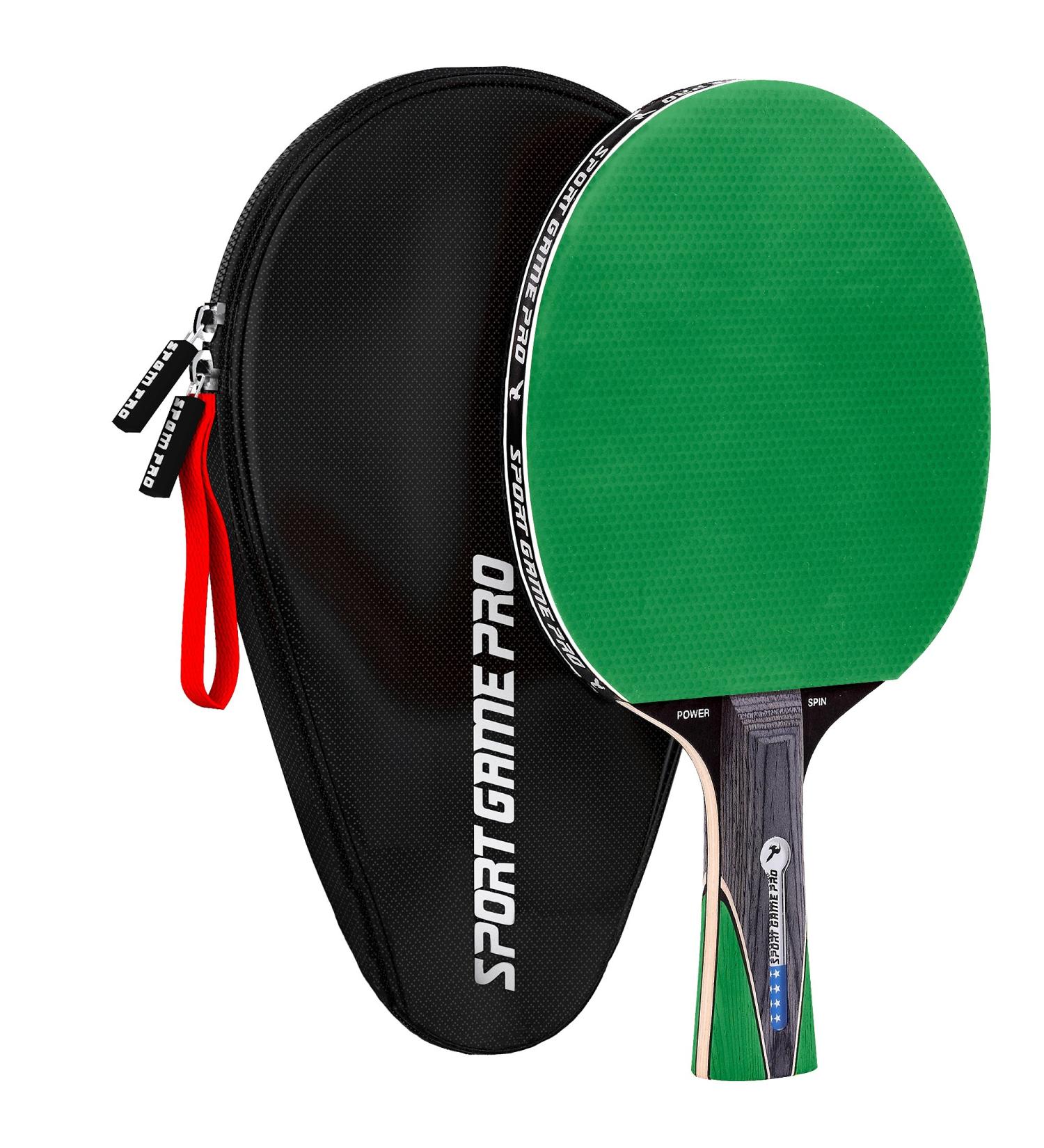 JT Ping Pong Paddle Set Green - Professional Racket with Killer Spin + Free Case for Beginner and Advanced Players | Improve Your Skills with this Table Tennis Racket - Buy Online on GoSupps.com