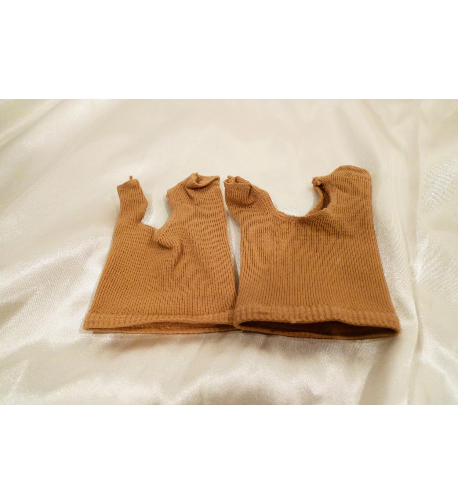 TWO PAIRS PACK Lace Poet Hallux Valgus Prevention Bunion Braces - Tan 350D
