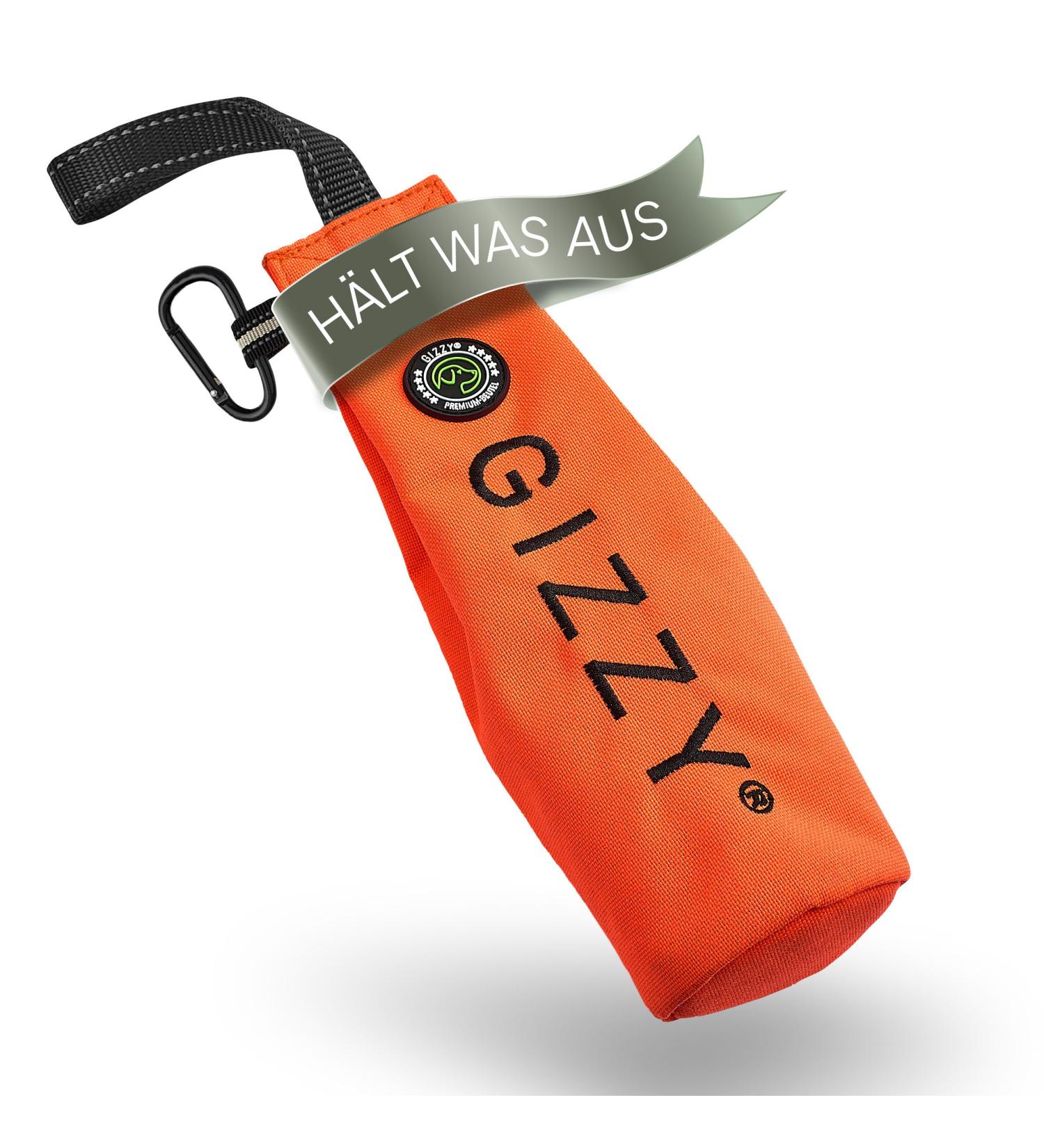 Gizzy Original Feed Bag for Dogs - Premium Training Dummy for All Breeds - Durable & Perfect for Dog Education - Orange - Buy Online on GoSupps.com