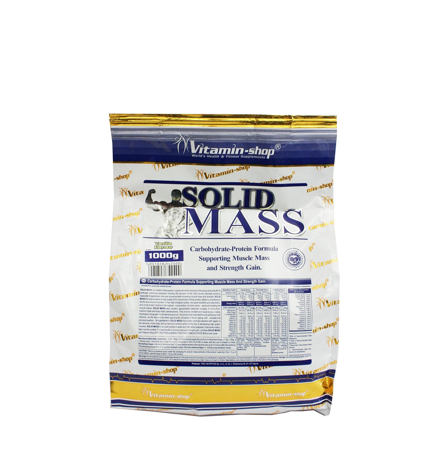 Trec Nutrition TREC Nutrition Solid Mass Chocolate 1000g