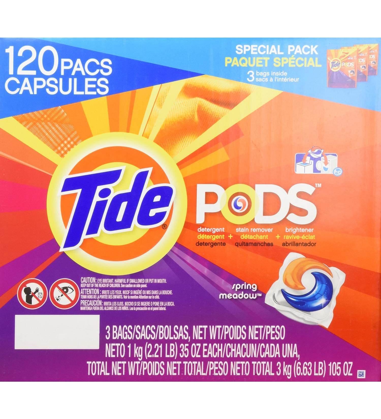 Buy Tide Pods Spring Meadow - 132 Count | International Shipping Available - Buy Online on GoSupps.com