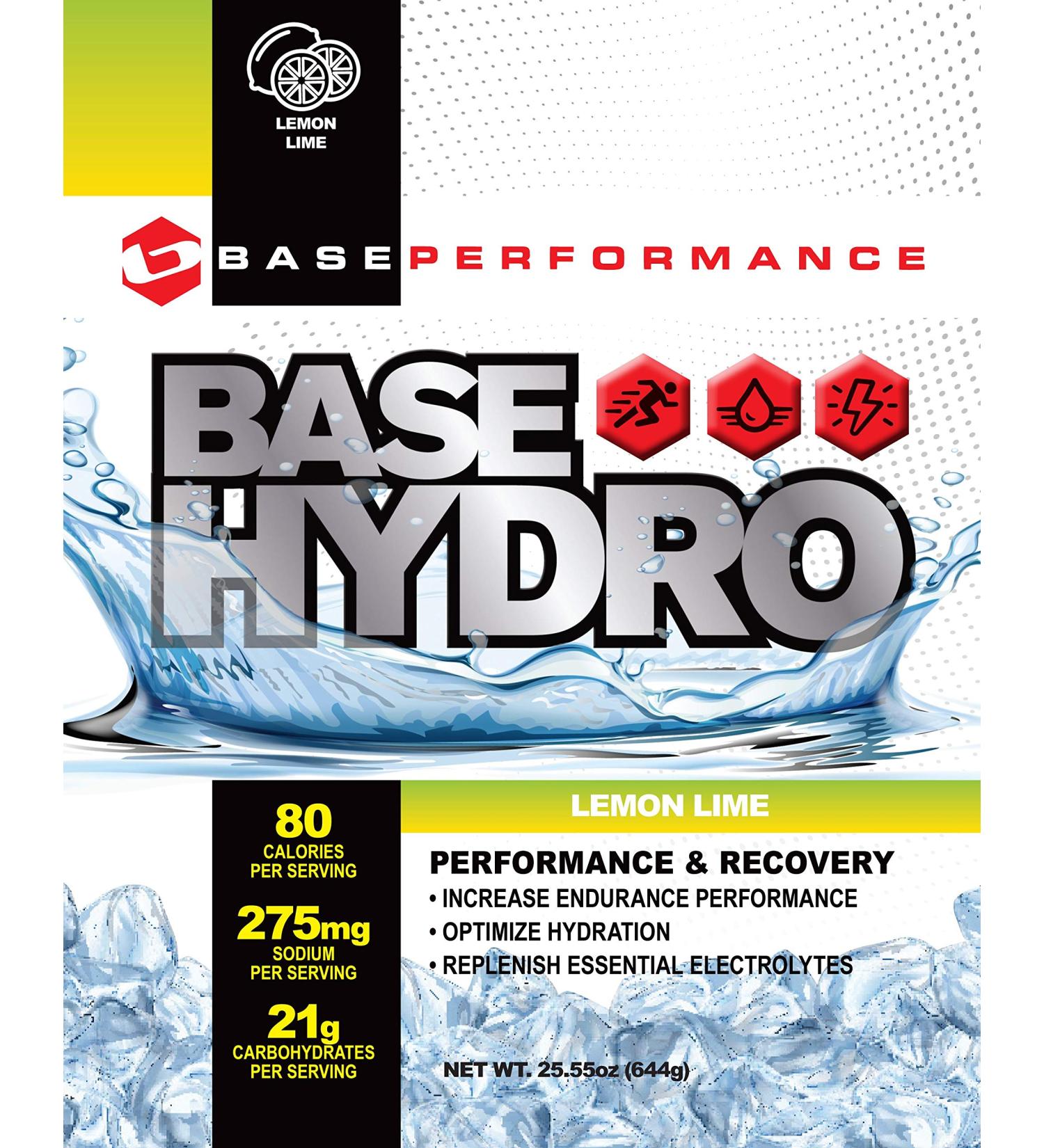 Buy Hydro Lemon Lime - 28 Servings Electrolyte Blend | Eco-Friendly Packaging | International Shipping - Buy Online on GoSupps.com