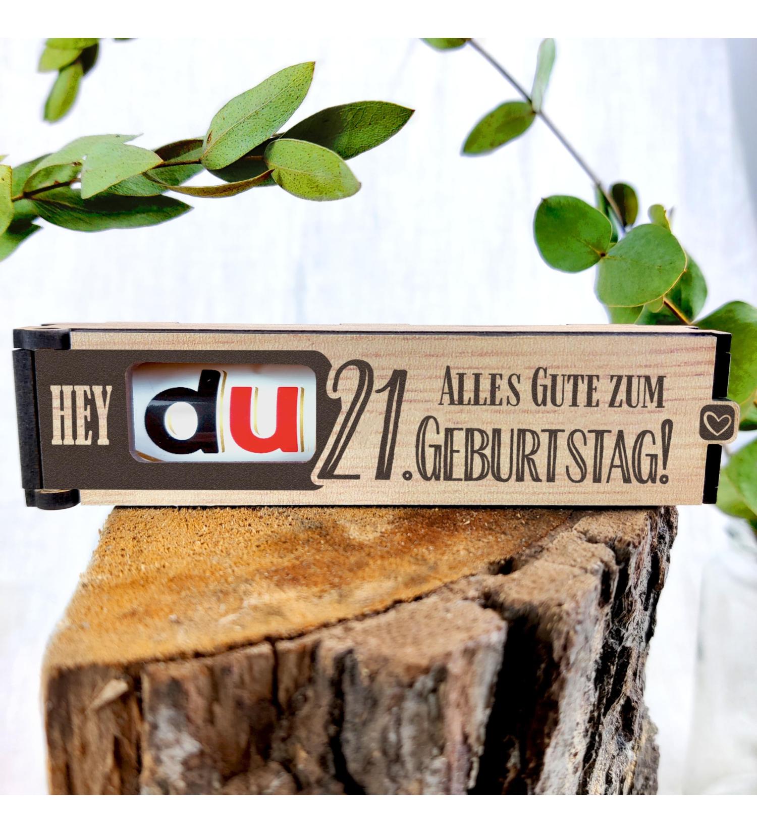 21st Birthday Chocolate Bar Gift Box - Duplo & Decoration Ideas for Him & Her - Buy Online on GoSupps.com