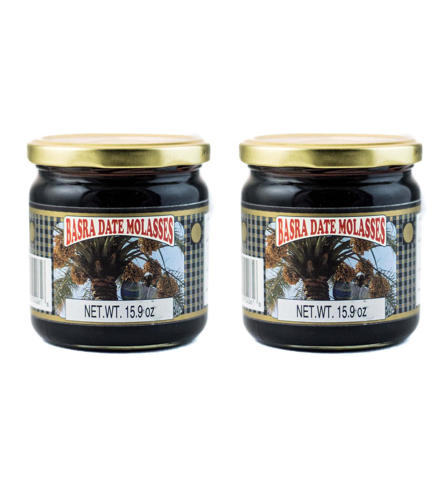 Basra Brand Date Syrup (Date Molasses) - 2 Pack - 32 oz (908g) Total - Buy Online on GoSupps.com