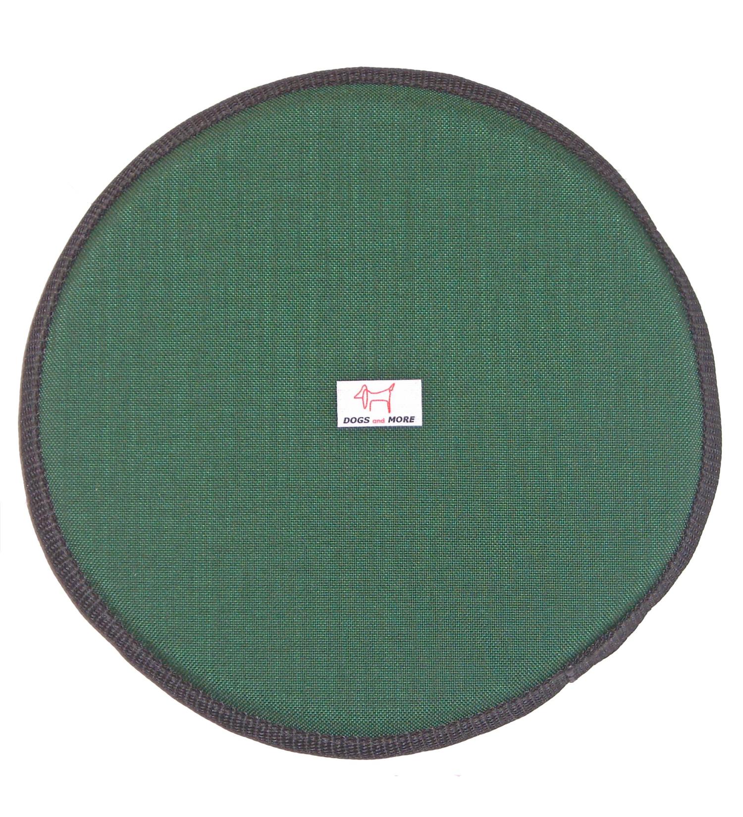 Buy DOGS and MORE Floatable Fabric Frisbee - Large Green Dog Toy | Durable Frisbee Disc for Dogs - Perfect for Outdoor Play - Buy Online on GoSupps.com
