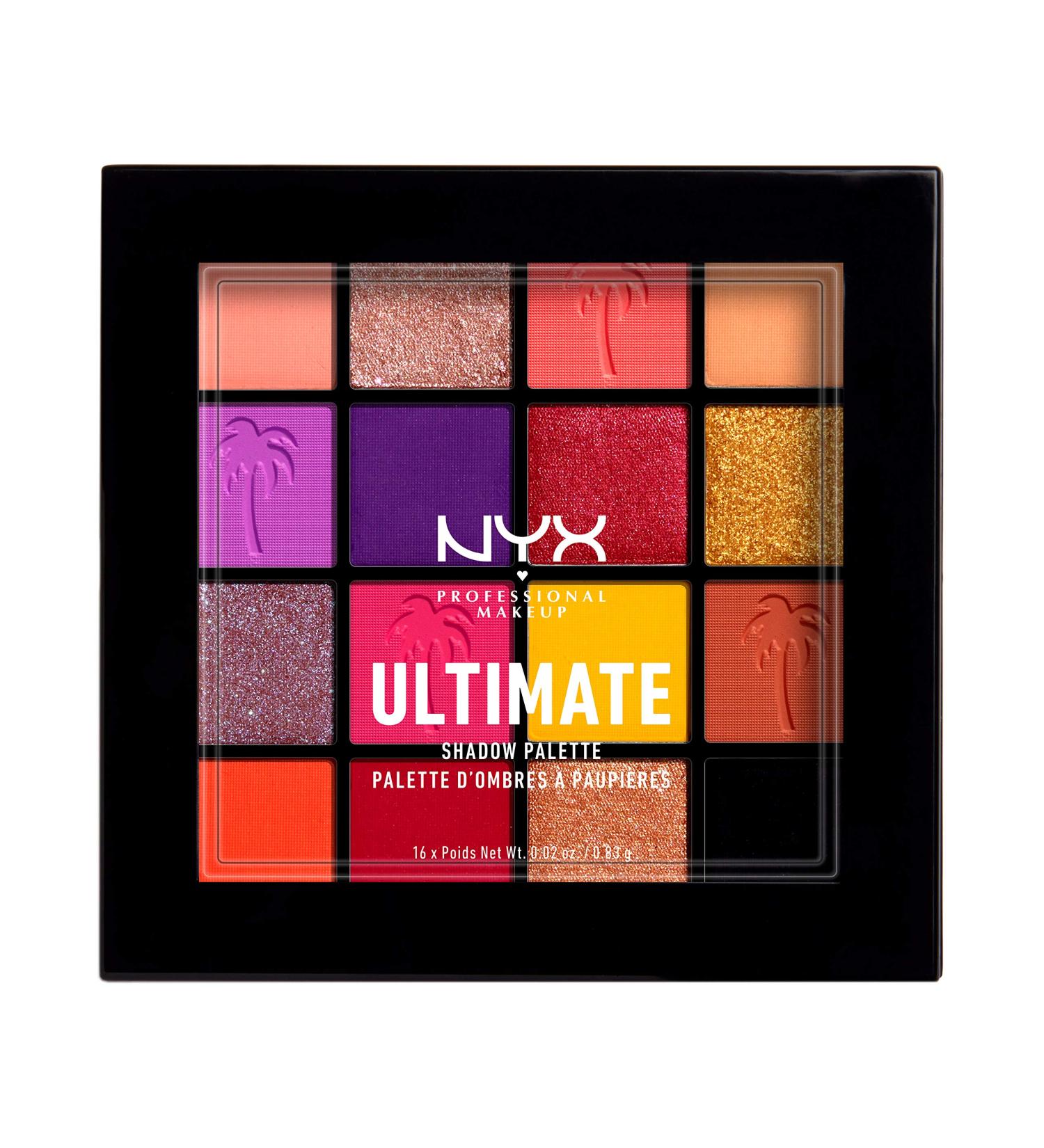 NYX Ultimate Shadow Palette - Festival Edition | Eyeshadow Palette - Buy Online on GoSupps.com