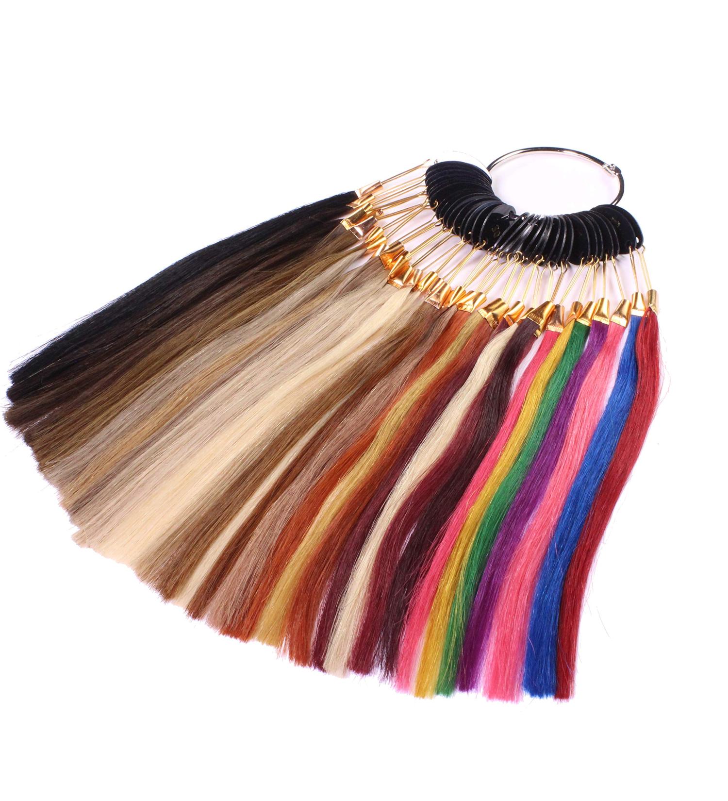 Hair2Heart Color Sample Strands Set | Complete Color Ring for Hair Extensions - Shop Internationally! - Buy Online on GoSupps.com