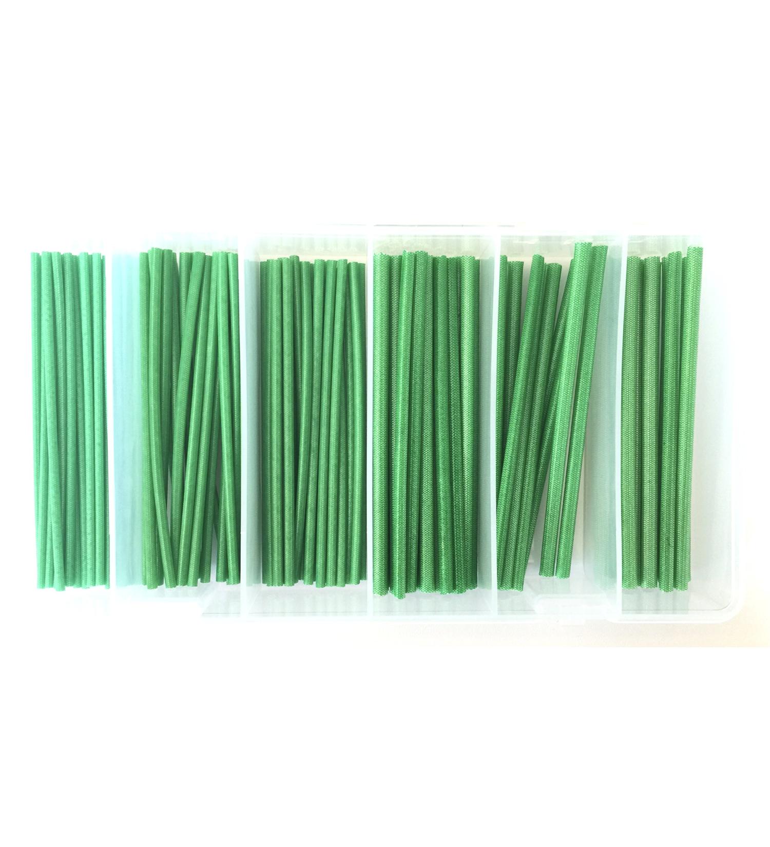 Chafing Tubing Kit 1.2mm-2.3mm Coated Polyester Braid Loop Protectors