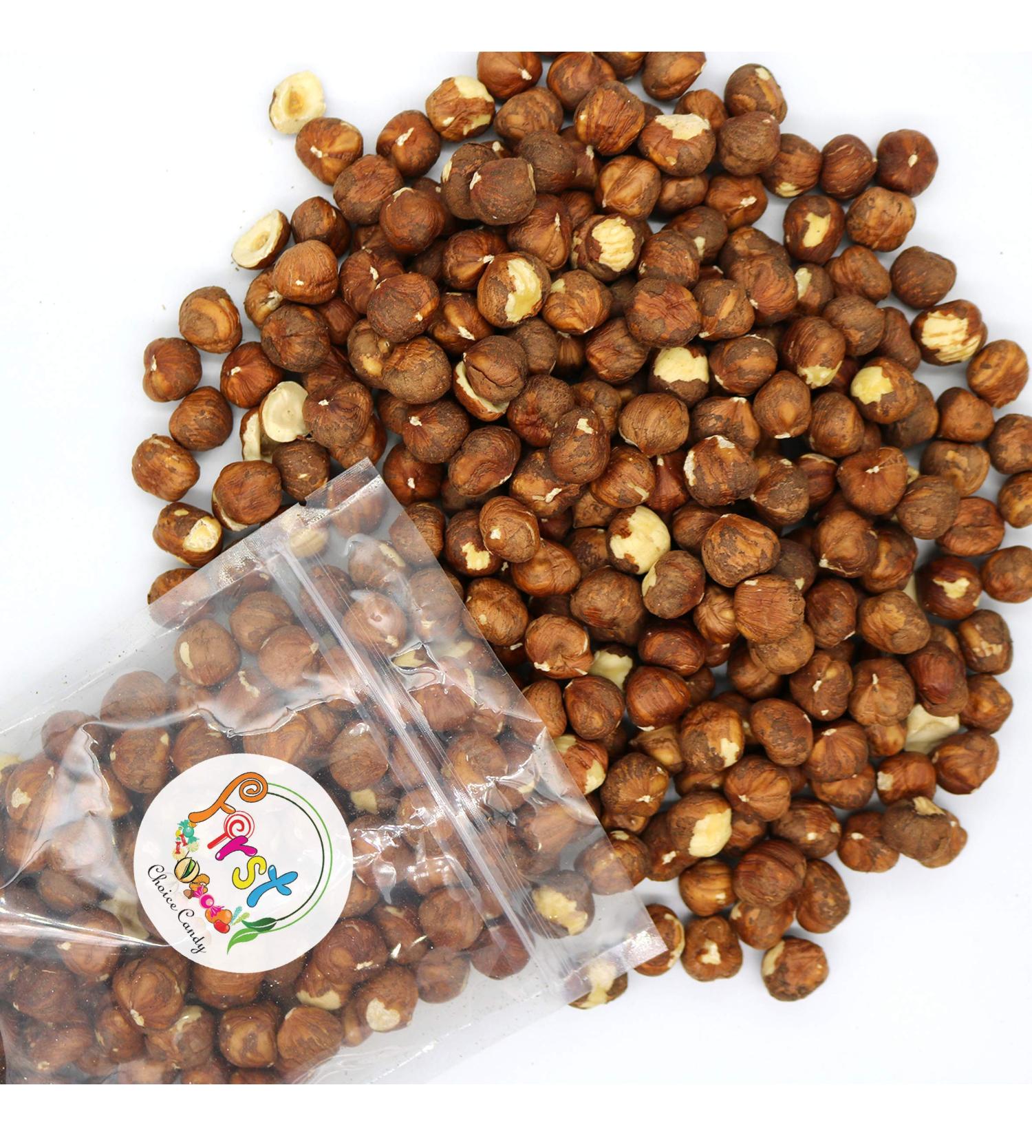 FirstChoiceCandy Gourmet Raw Unsalted Hazelnuts - 2 Pound Pack - Buy Online on GoSupps.com