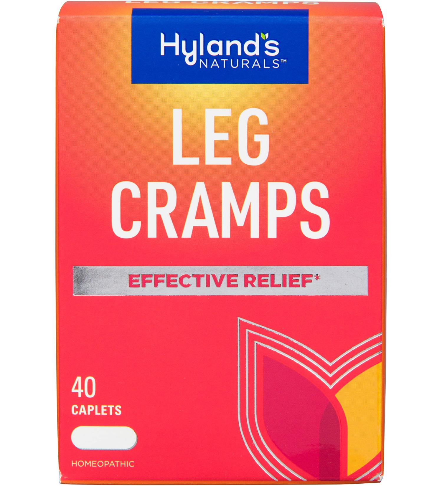 Hyland's Leg Cramp Caplets - Natural Relief for Calf, Leg, and Foot Cramps | Pharmacist Recommended - 40 Count - Buy Online on GoSupps.com