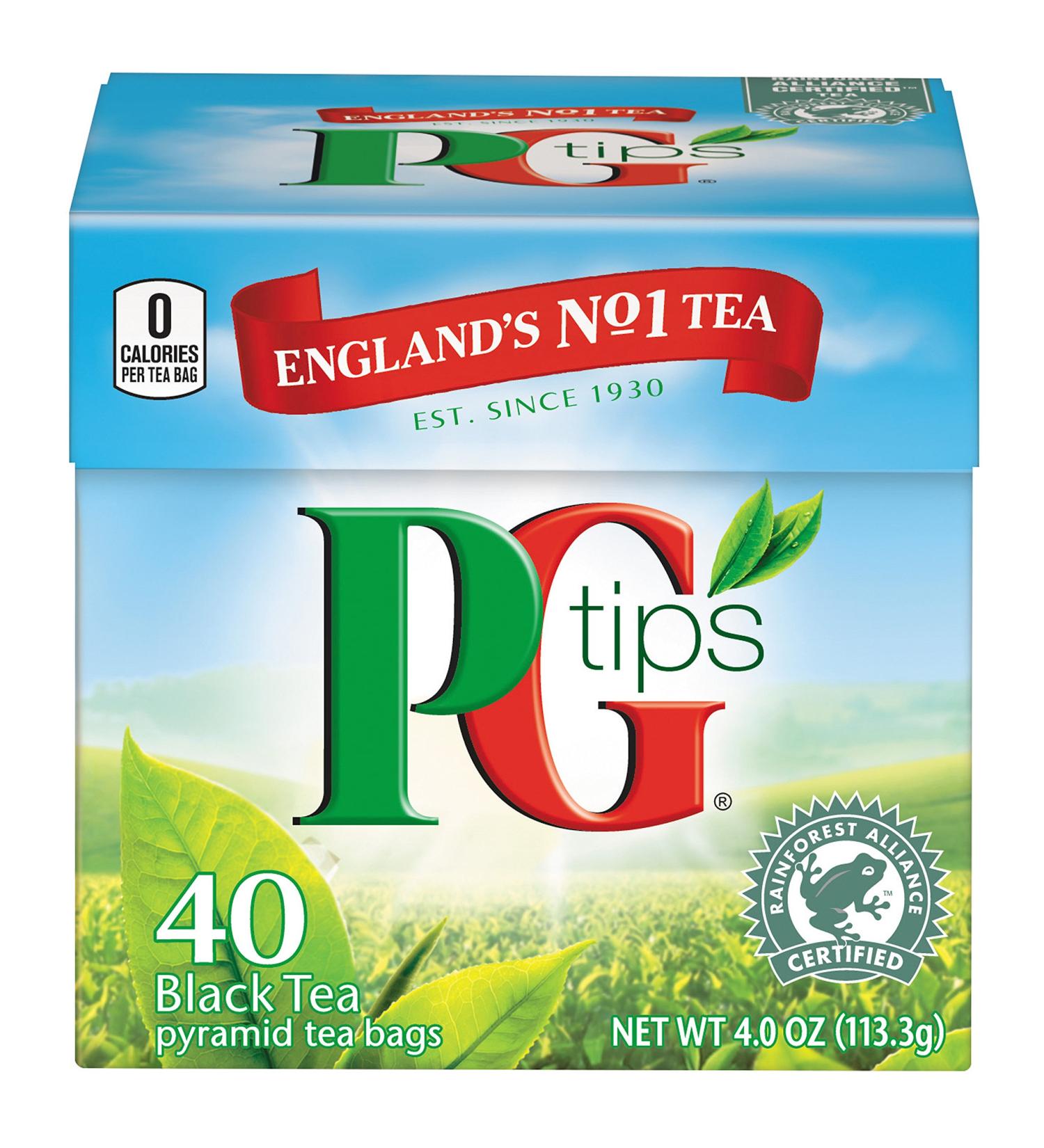  PG tips PG Th English Breakfast 40 Sachets 116 g - Buy Online on GoSupps.com