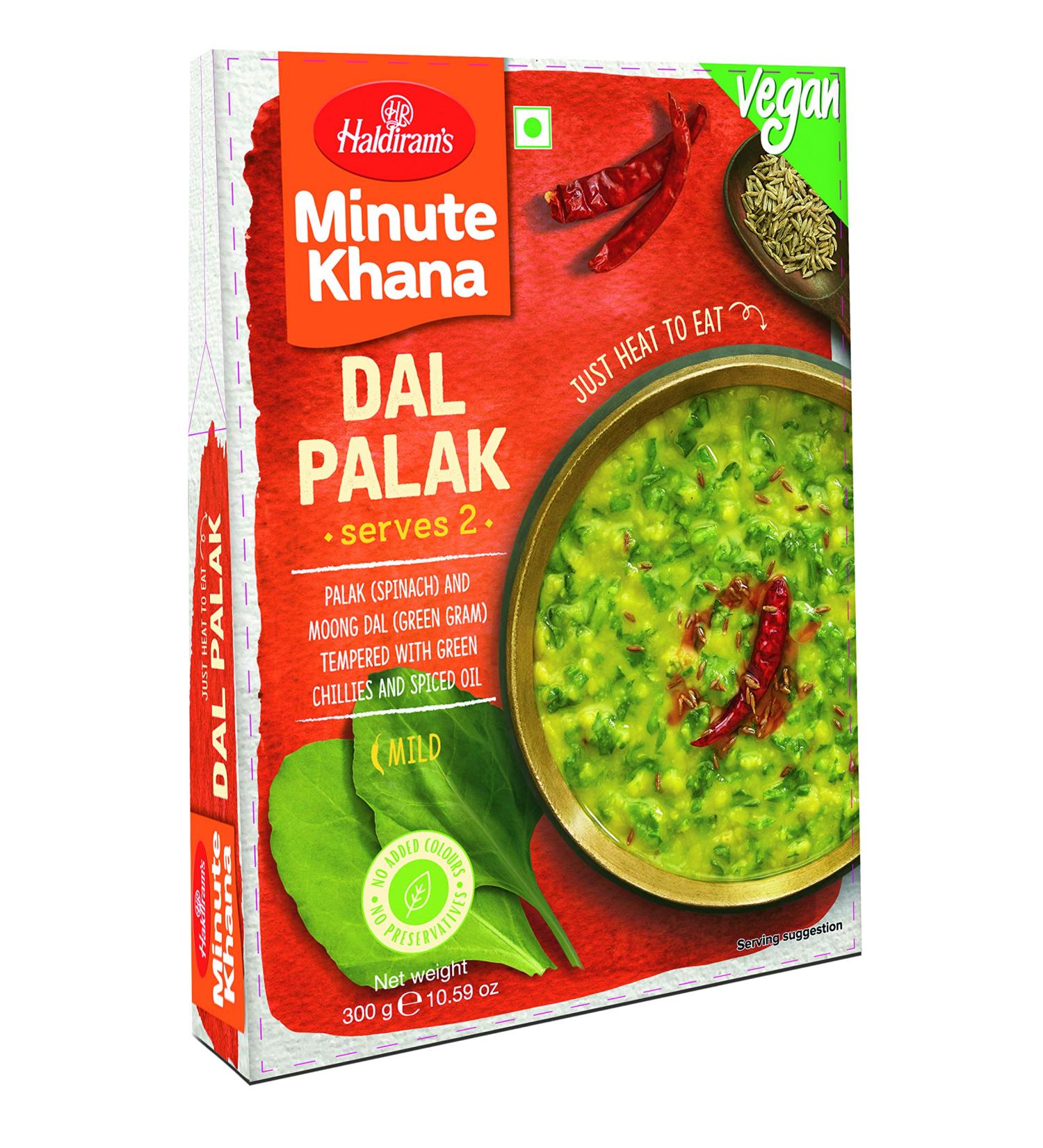 Indian cooked dish Dal palak 300g
