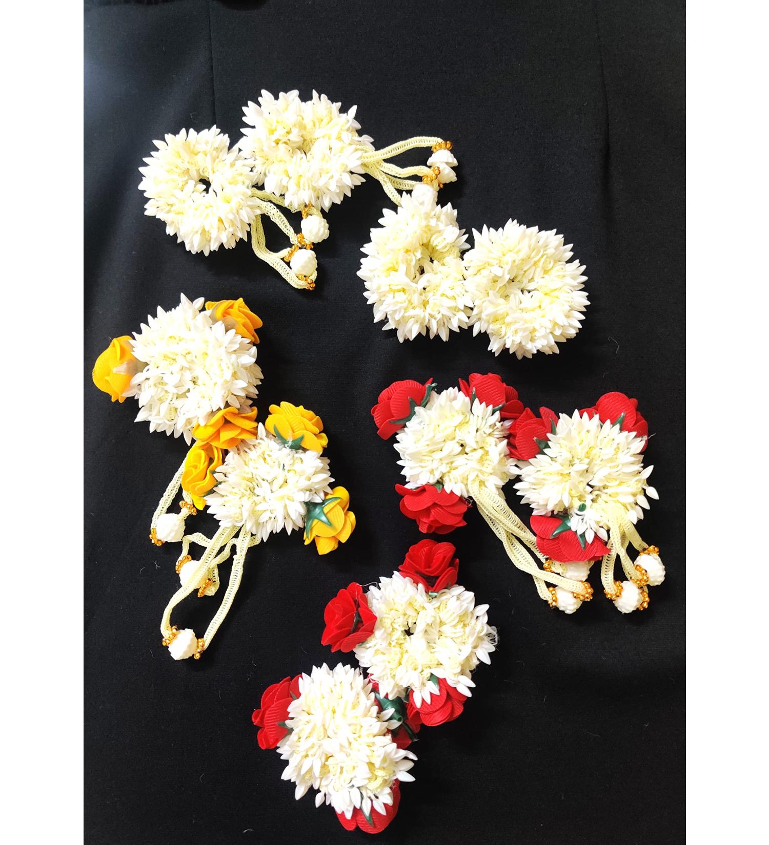 Set of 10 Artificial Hair Gajra Bands - Perfect for Traditional Hair Accessories - Buy Online on GoSupps.com