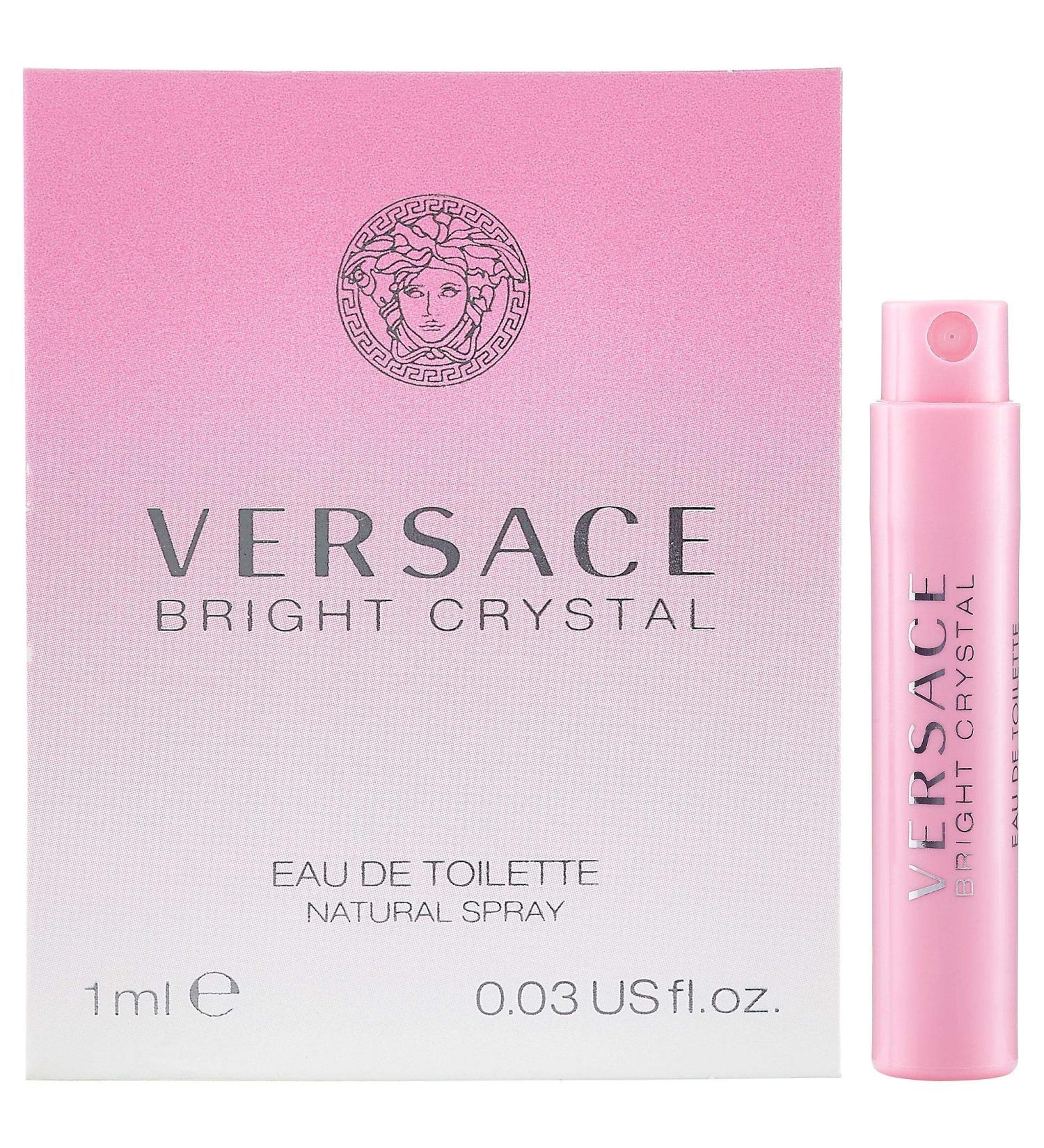 Versace Bright Crystal By Gianni Versace Edt Vial On Card Mini for Women - Buy Online on GoSupps.com