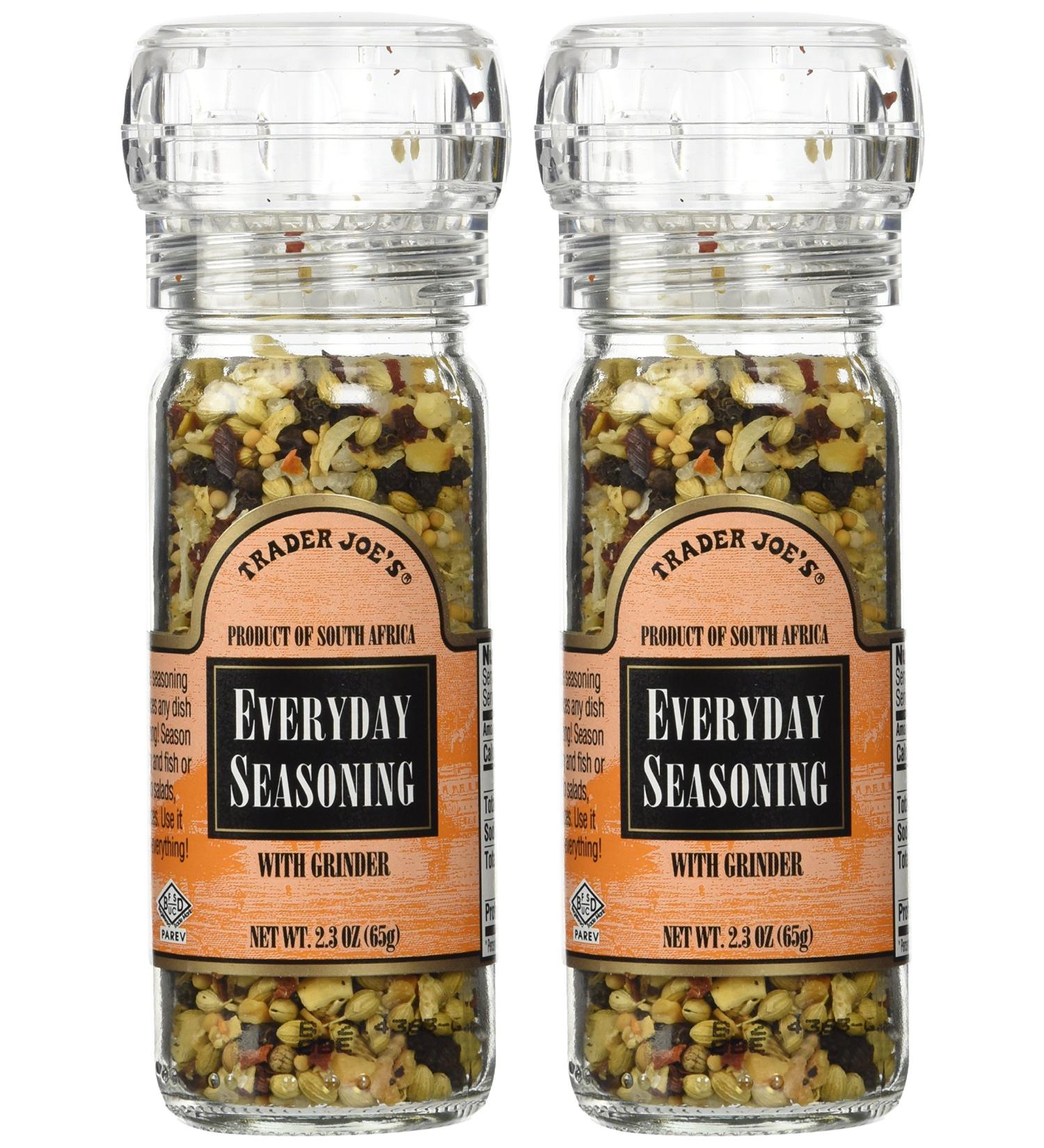 Trader Joe's Everyday Seasoning Grinder 2.3 oz - Pack of 2 - Buy Online on GoSupps.com