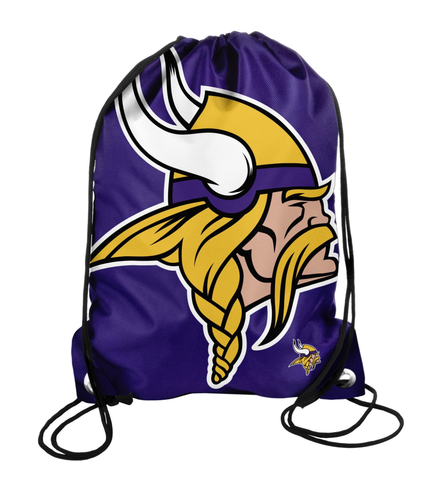 Minnesota Vikings 2013 Drawstring Backpack Minnesota Vikings One Size Team Color