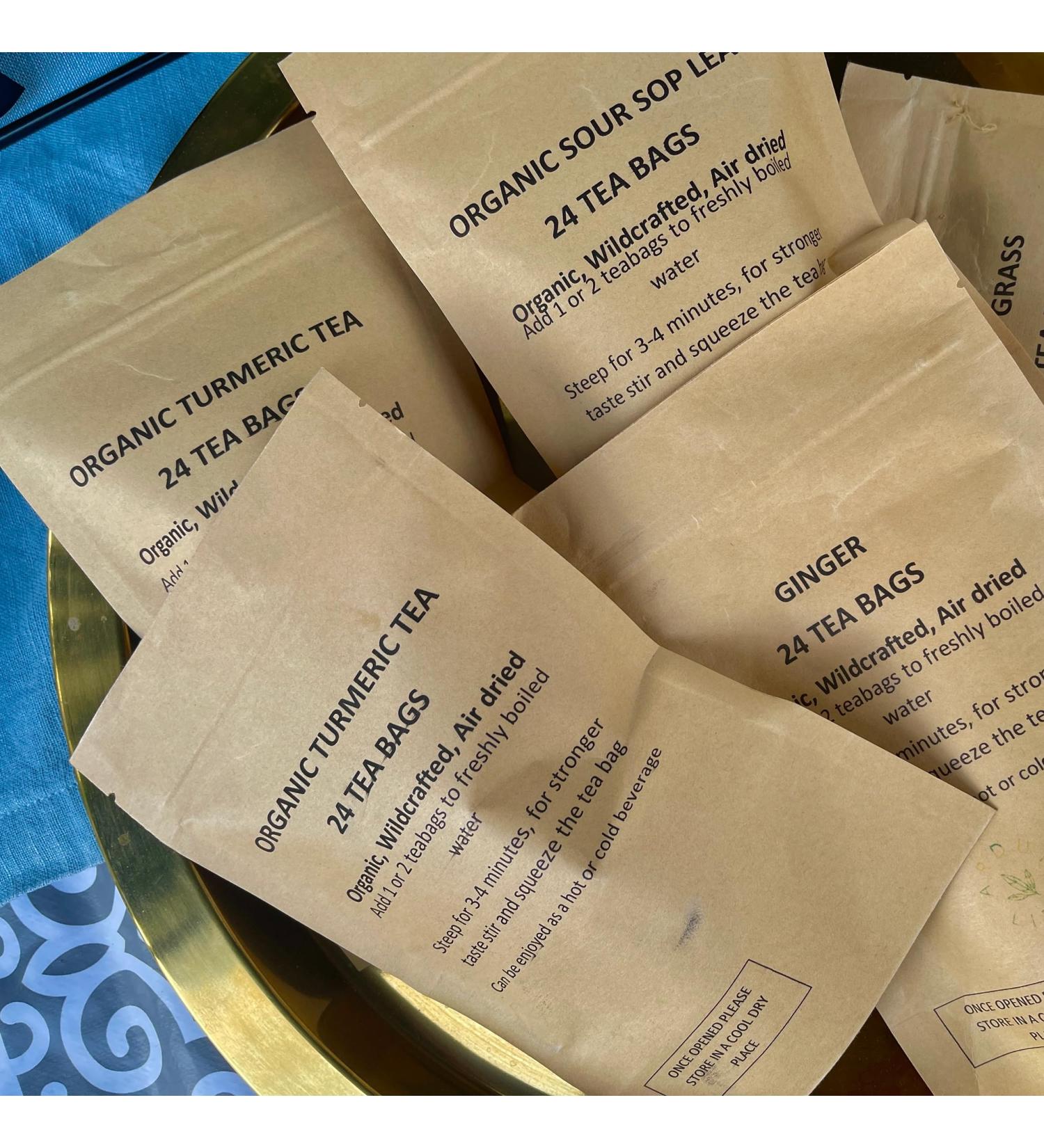 Turmeric Herbal Tea - Buy Online on GoSupps.com