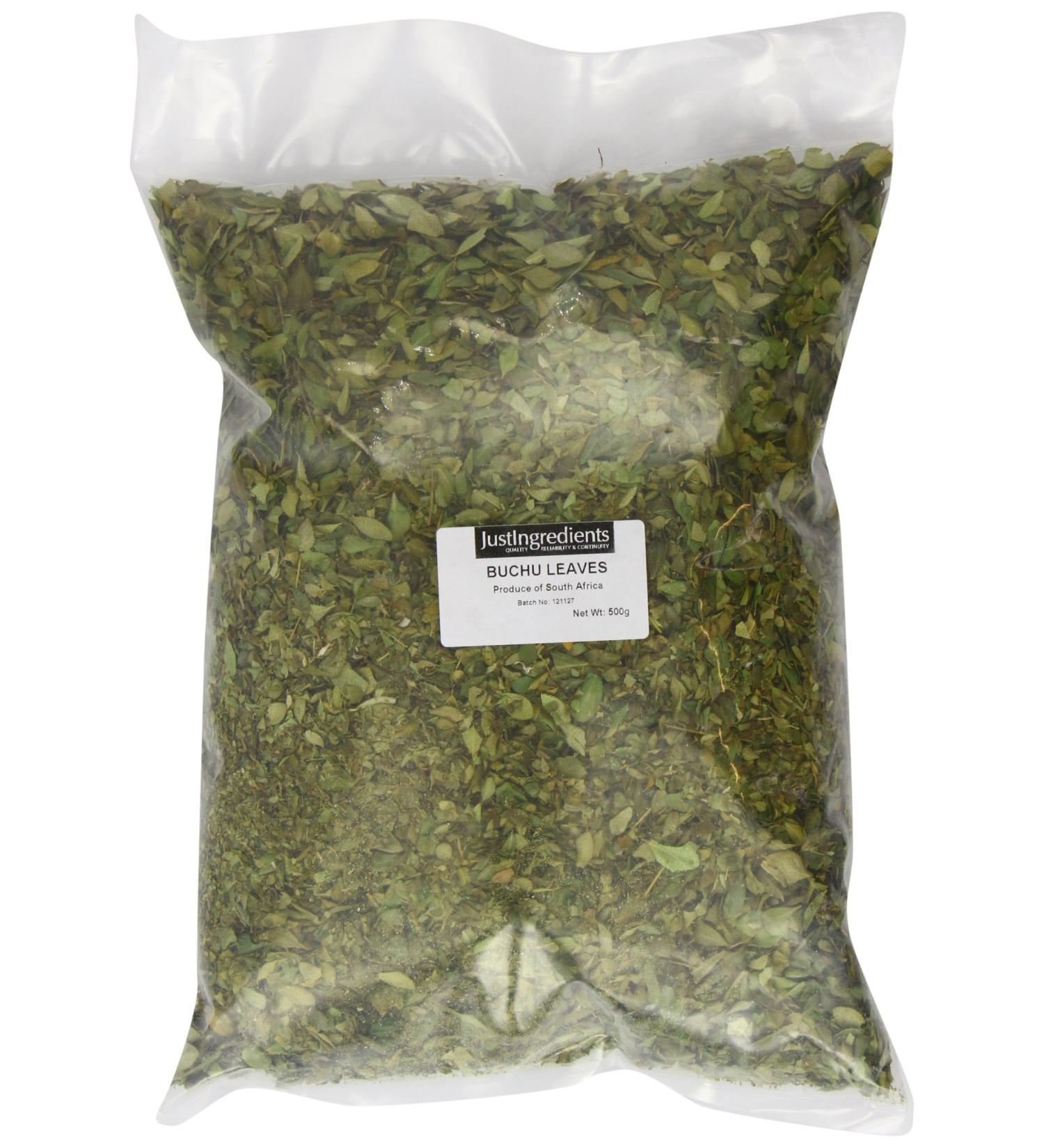JustIngredients Essential Buchu Leaves 500 g - Buy Online on GoSupps.com