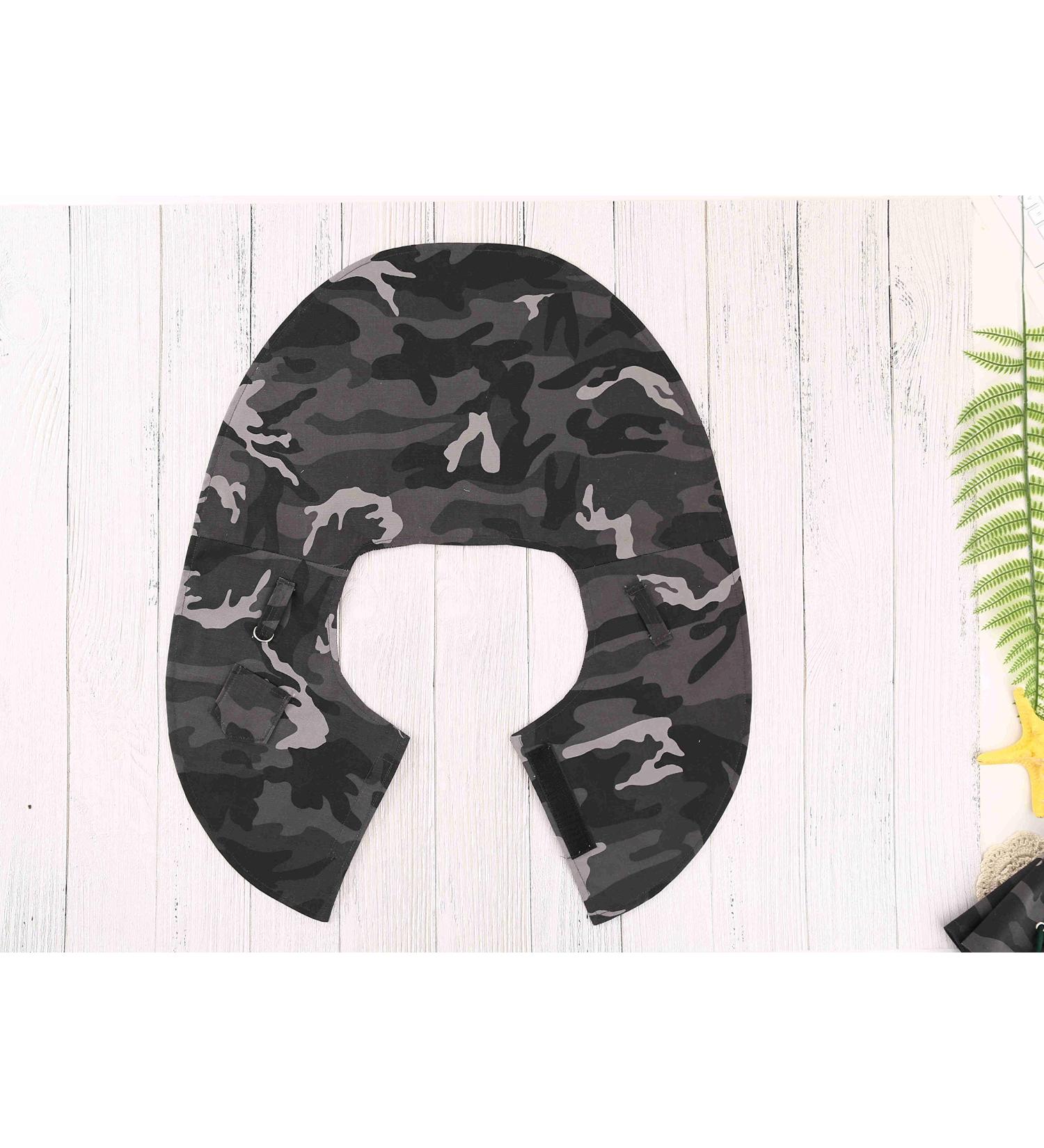 Buy Kuso Parrot Anti-Scratch Shoulder Protection - Multifunctional Hanging Bird Foot Chain Toy & Diaper Scarf for Small to Medium Birds (M Gray) - Buy Online on GoSupps.com