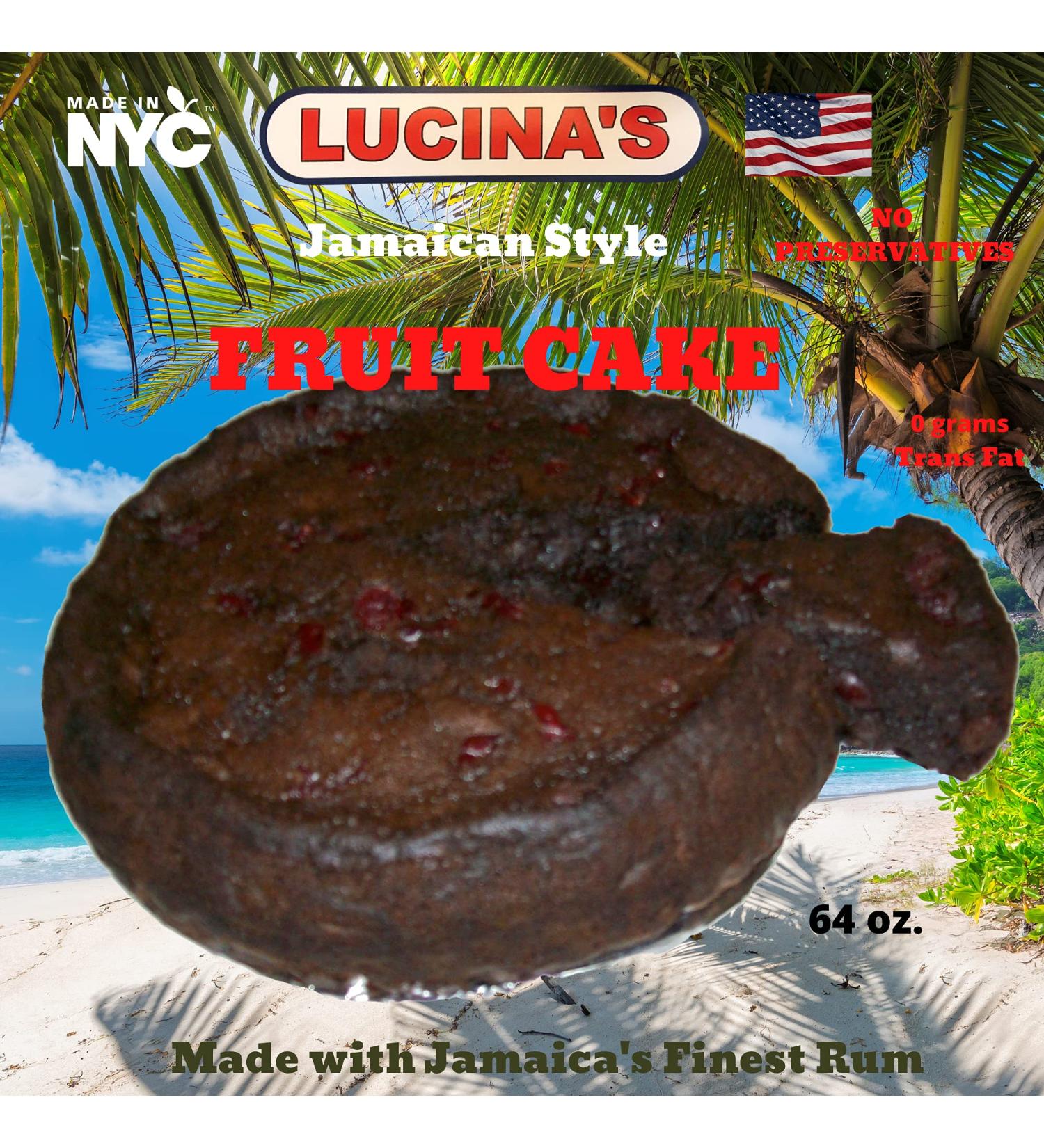 Jamaican Fruit Cake 64 Ounce