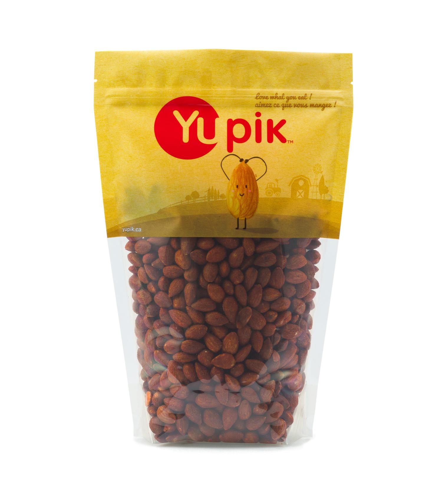 Yupik BBQ Almonds 1 kg 6 Count Kosher Roasted Salted Whole Nuts Seasoned Nuts with Spices Smoky Flavors Source of Fiber Crunchy Savory Snacks 6 kg - Buy Online on GoSupps.com