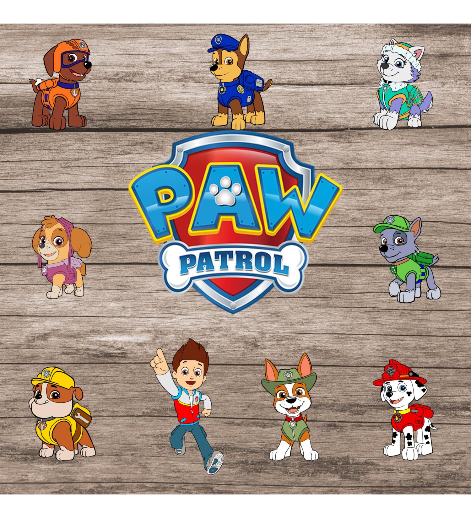10 x PRECUT Paw Patrol Theme Edible Icing Cupcake Topper Cake Decoration Birthday Cakes - Buy Online on GoSupps.com