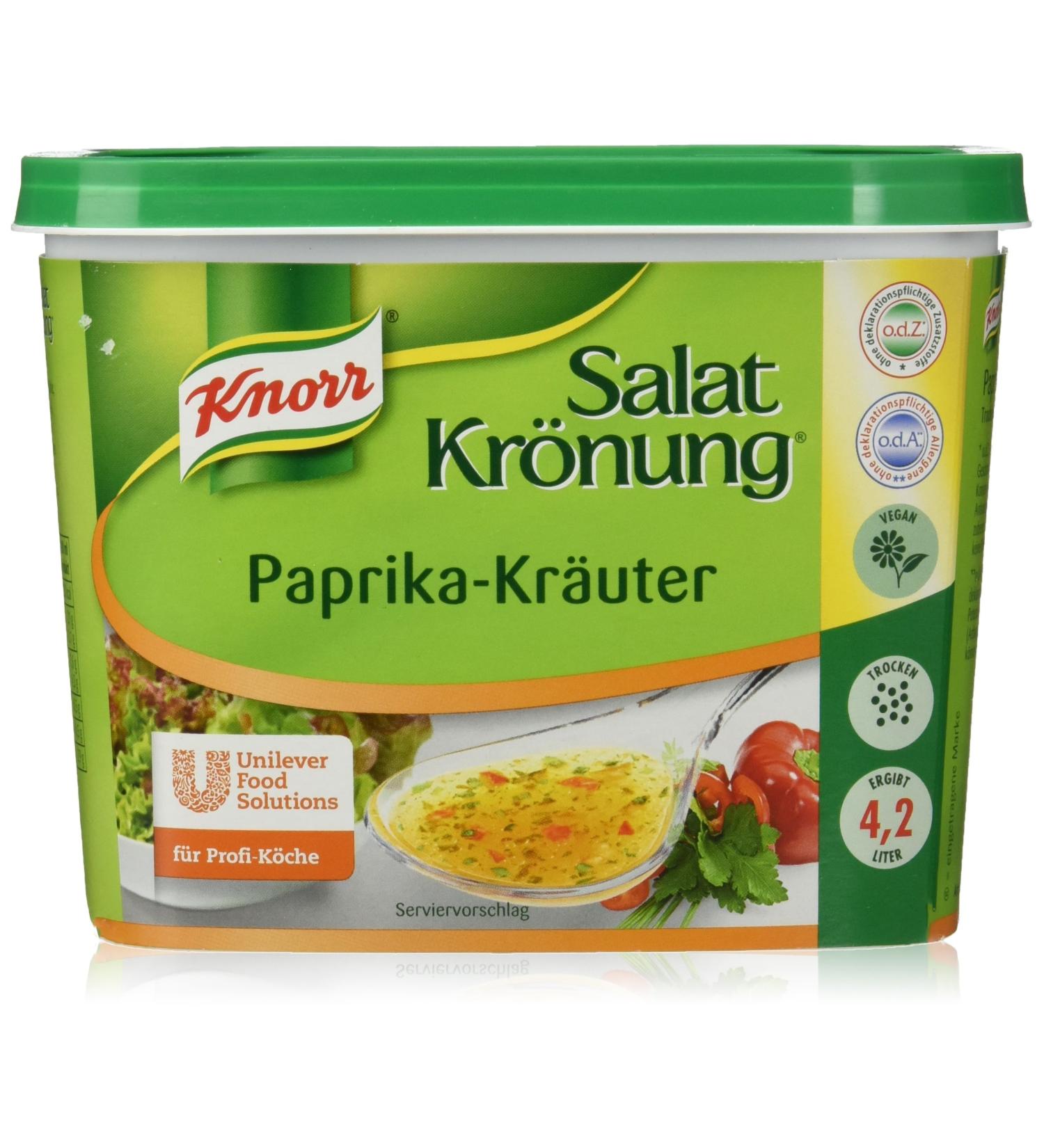 Knorr Salad Dressing Paprika-Herbs 500g - Buy Online | International Shipping Available - Buy Online on GoSupps.com