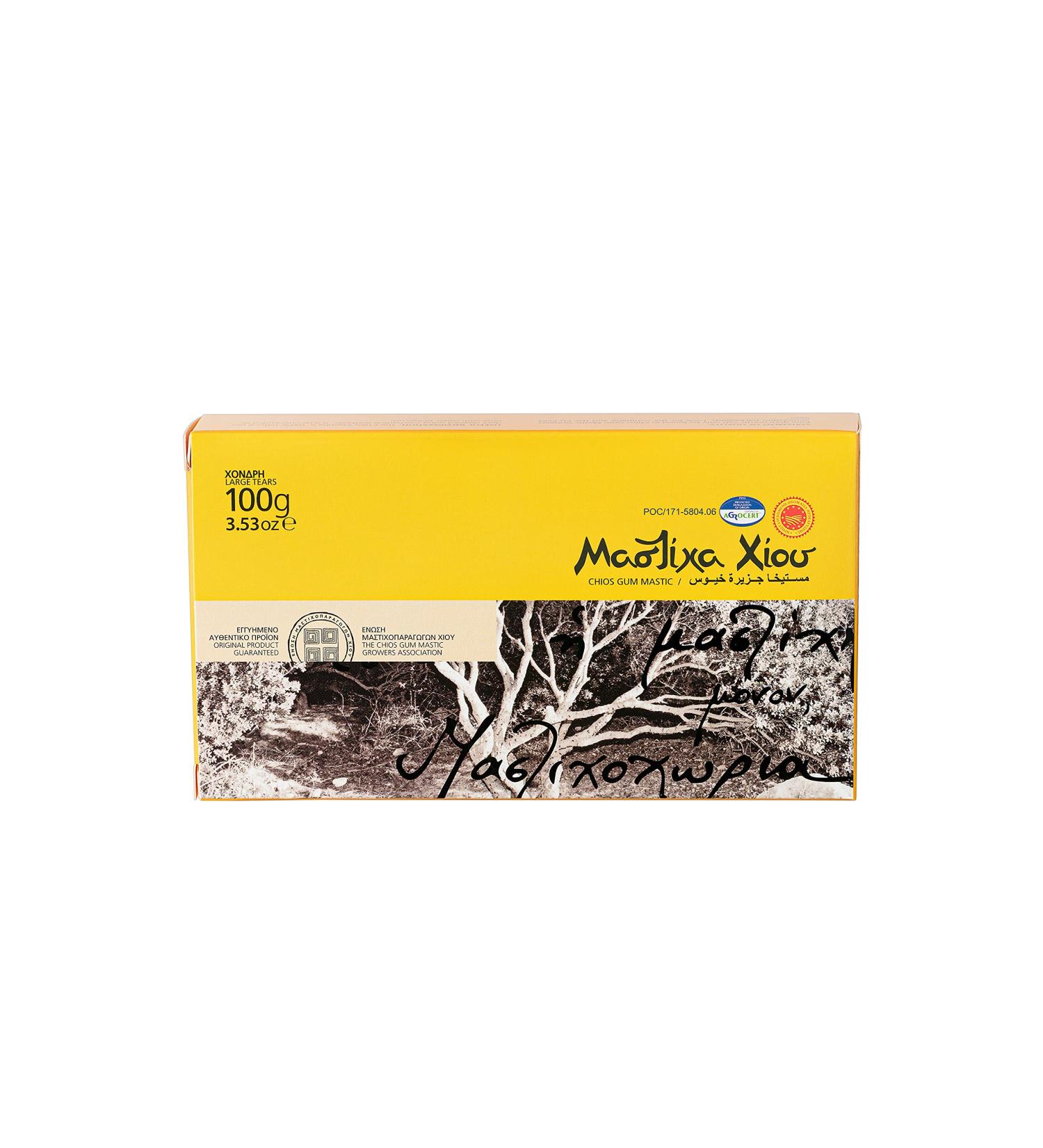 Chios Mastiha Large Tears 100gr - Xios Mastic - Buy Online on GoSupps.com