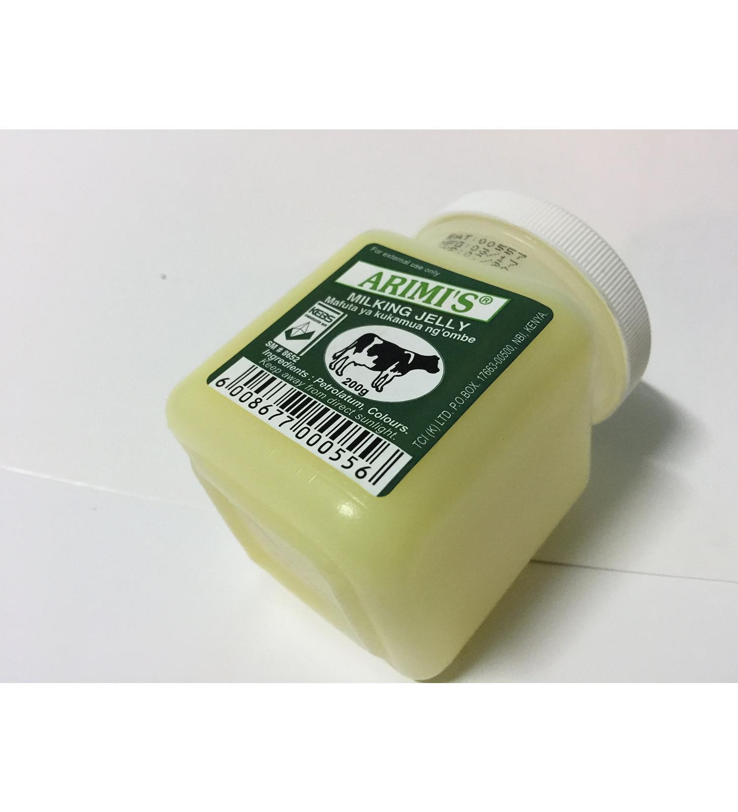 Arimi's Milking Jelly Mafuta Ya Kukamua Ng'ombe 200gms - Buy Online on GoSupps.com