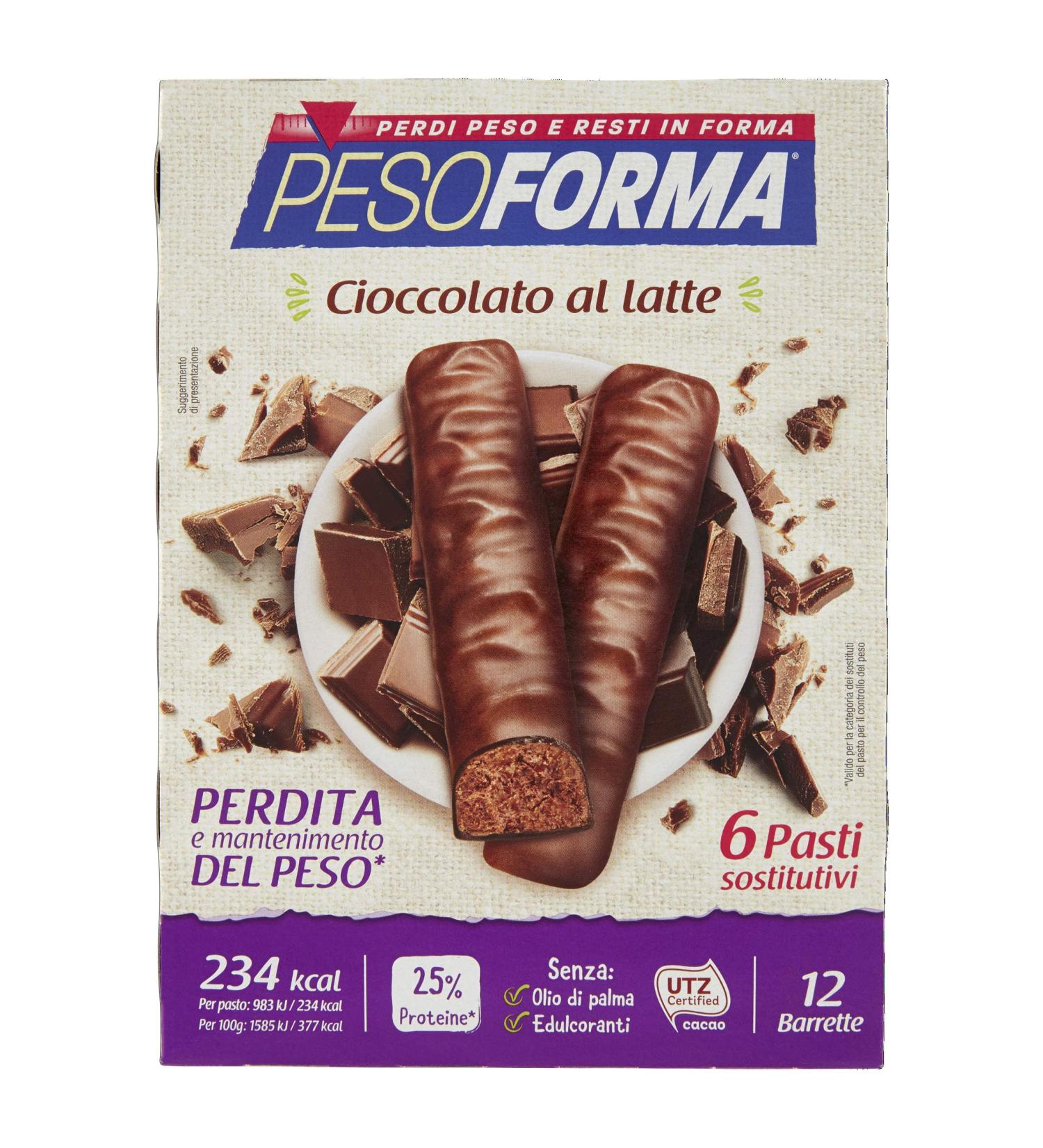 Buy Chocolate Milk Bars - 6 Meals 12 Pieces | International Shipping Available - Buy Online on GoSupps.com