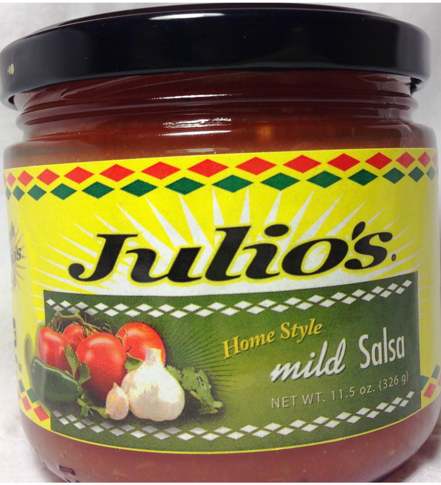 Julio's Home Style Mild Salsa 11.5 oz - Pack of 3 | Delicious Authentic Flavor! - Buy Online on GoSupps.com