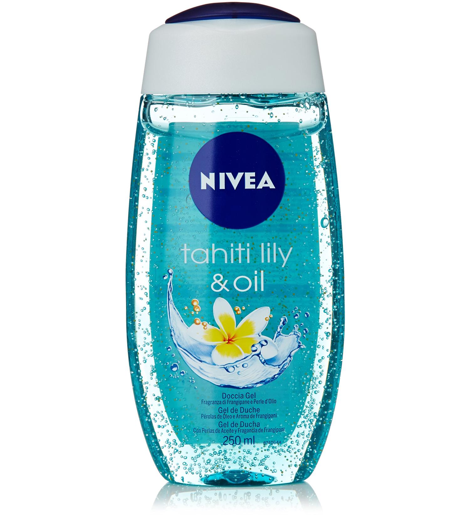 Nivea Tahiti Lily and Oil Shower Gel 250ml - Hydrating Body Wash - Buy Online on GoSupps.com