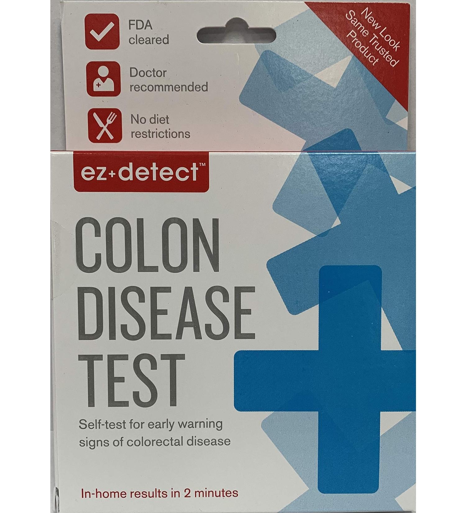 EZ Detect Colon Disease Test Kit - 5 Test Pads, Pack of 3