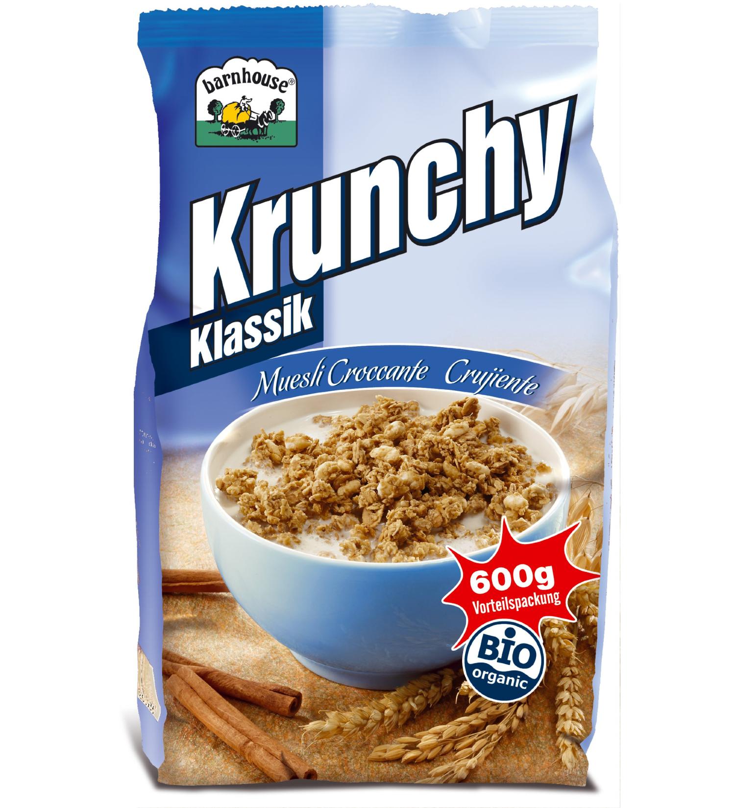 Barnhouse Barnhouse Bio Krunchy Classic (1 x 600 g)
