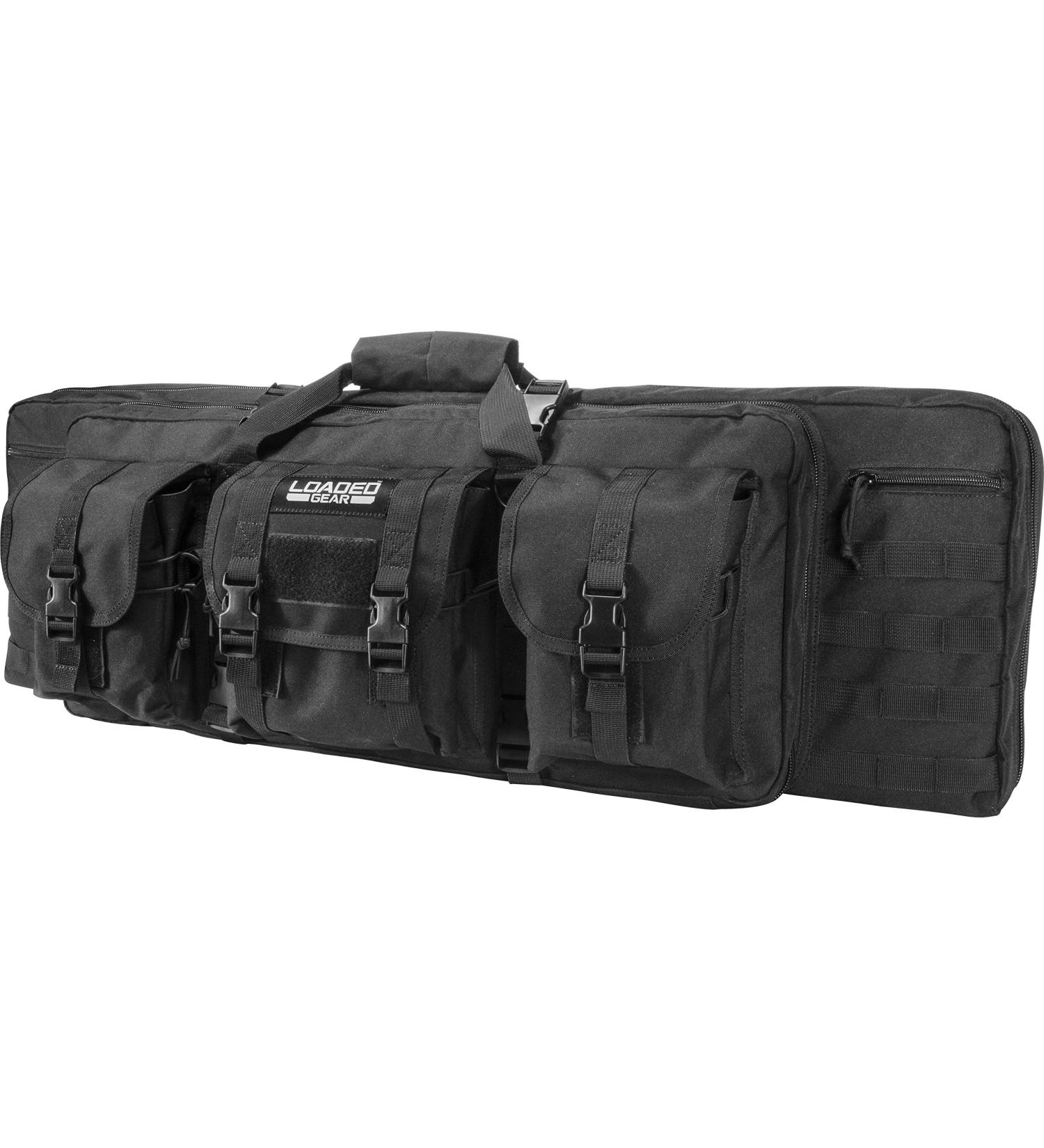 Loaded Gear 36 Long Tactical Gun Bag Case - Black | Rifle & Pistol Soft Case - Buy Online on GoSupps.com