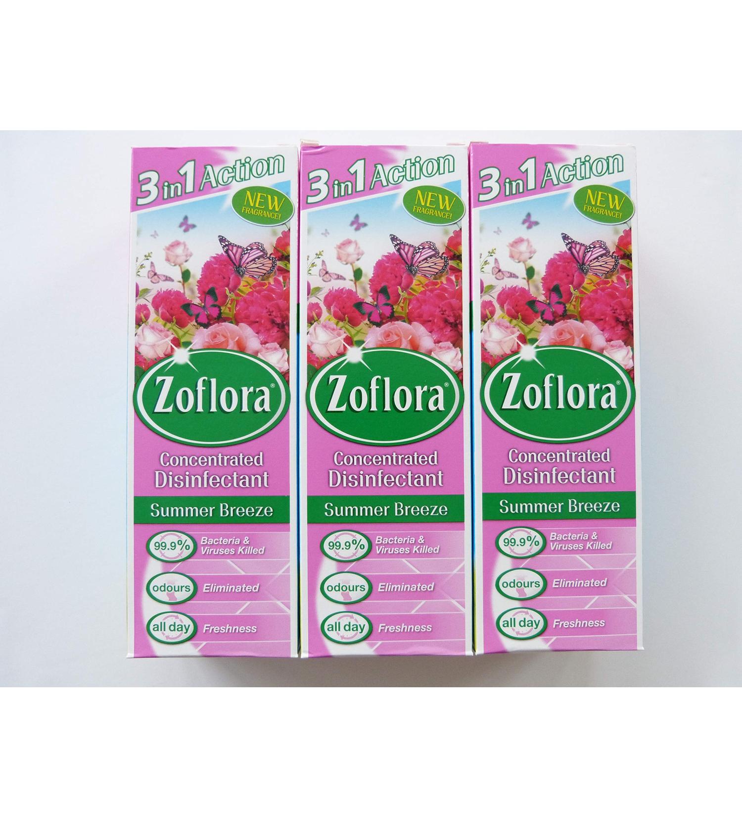 Zoflora - Summer Breeze - Trio - 3 x 250ml 750ml