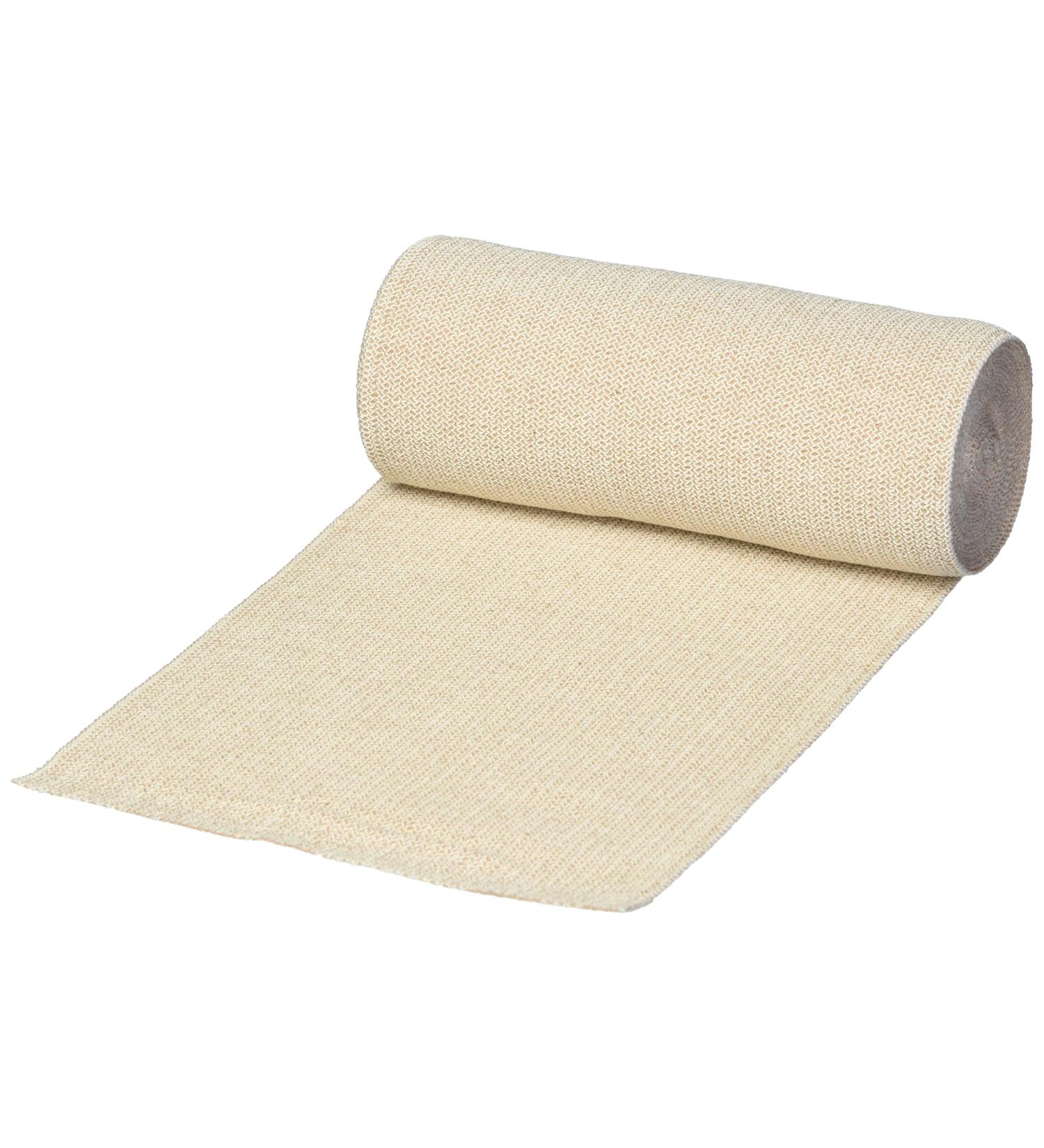 Rolyan 82260 Low Stretch Medical Bandage 4-3/4" Wide 5.5 yds Long 100% Cotton Mild Compression Wrap