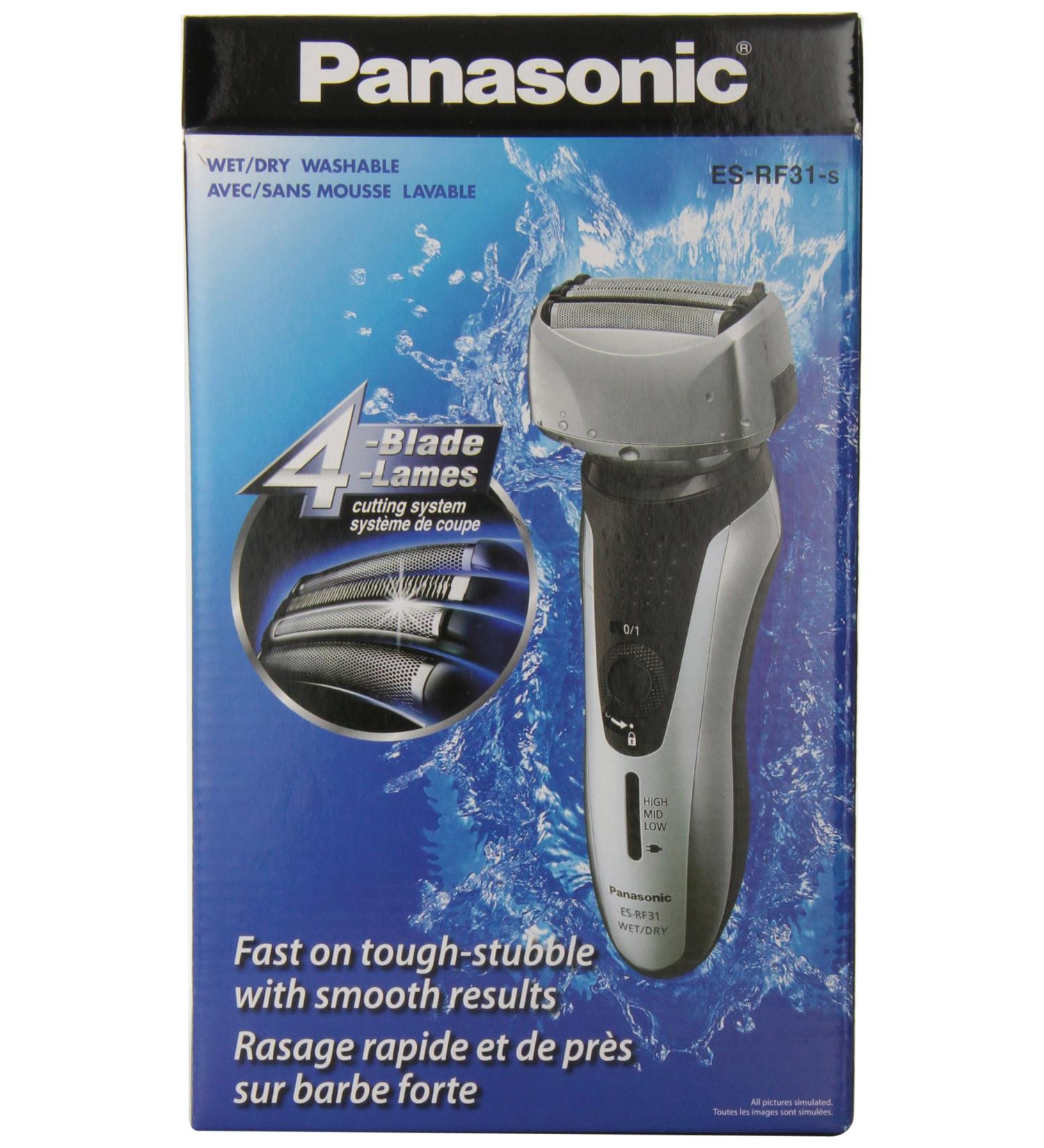 Panasonic ESRF31S Rechargeable Wet/Dry Shaver (Silver) - Buy Online on GoSupps.com
