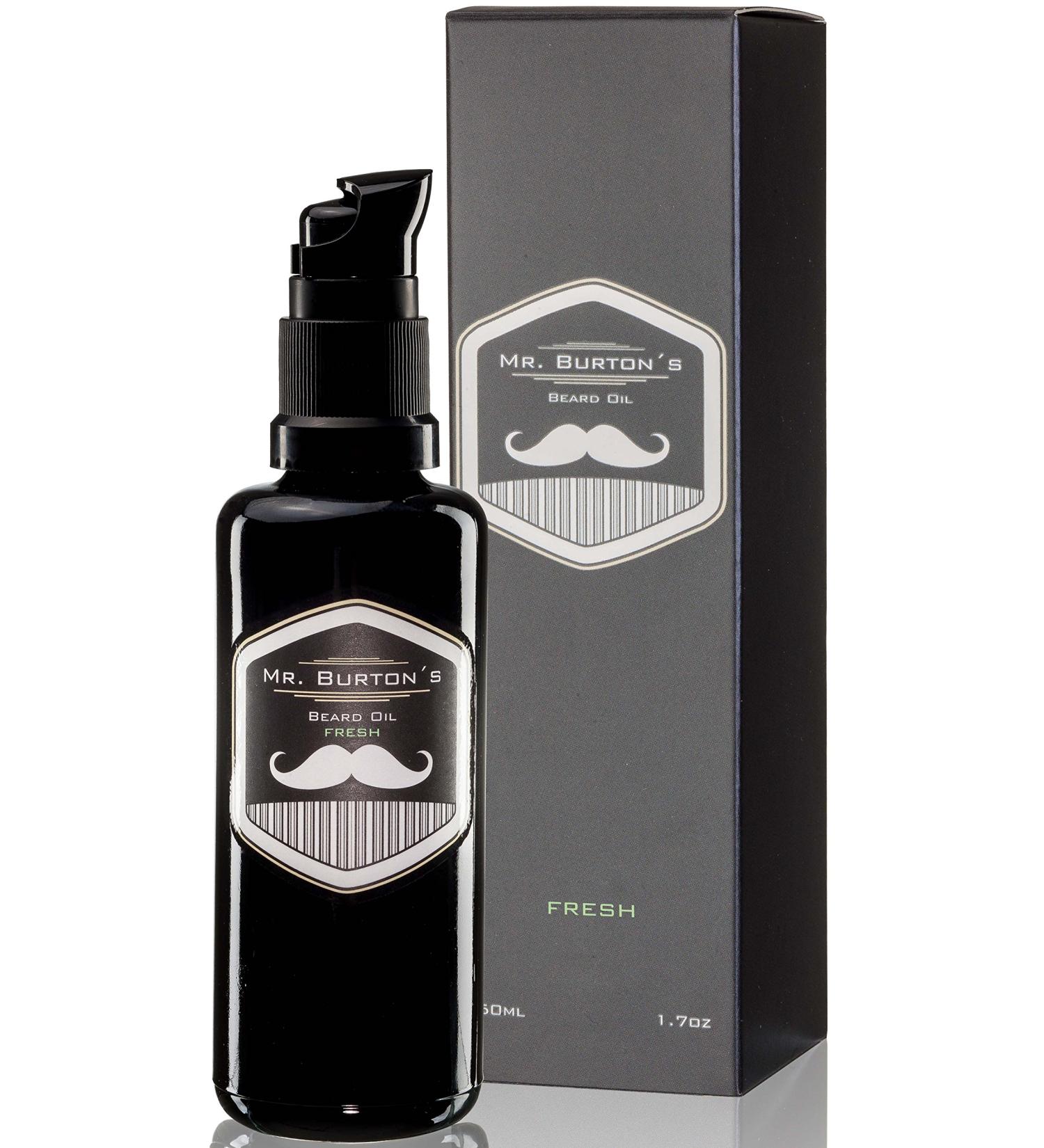 Mr. Burtons - fresh - huile barbe - Buy Online on GoSupps.com