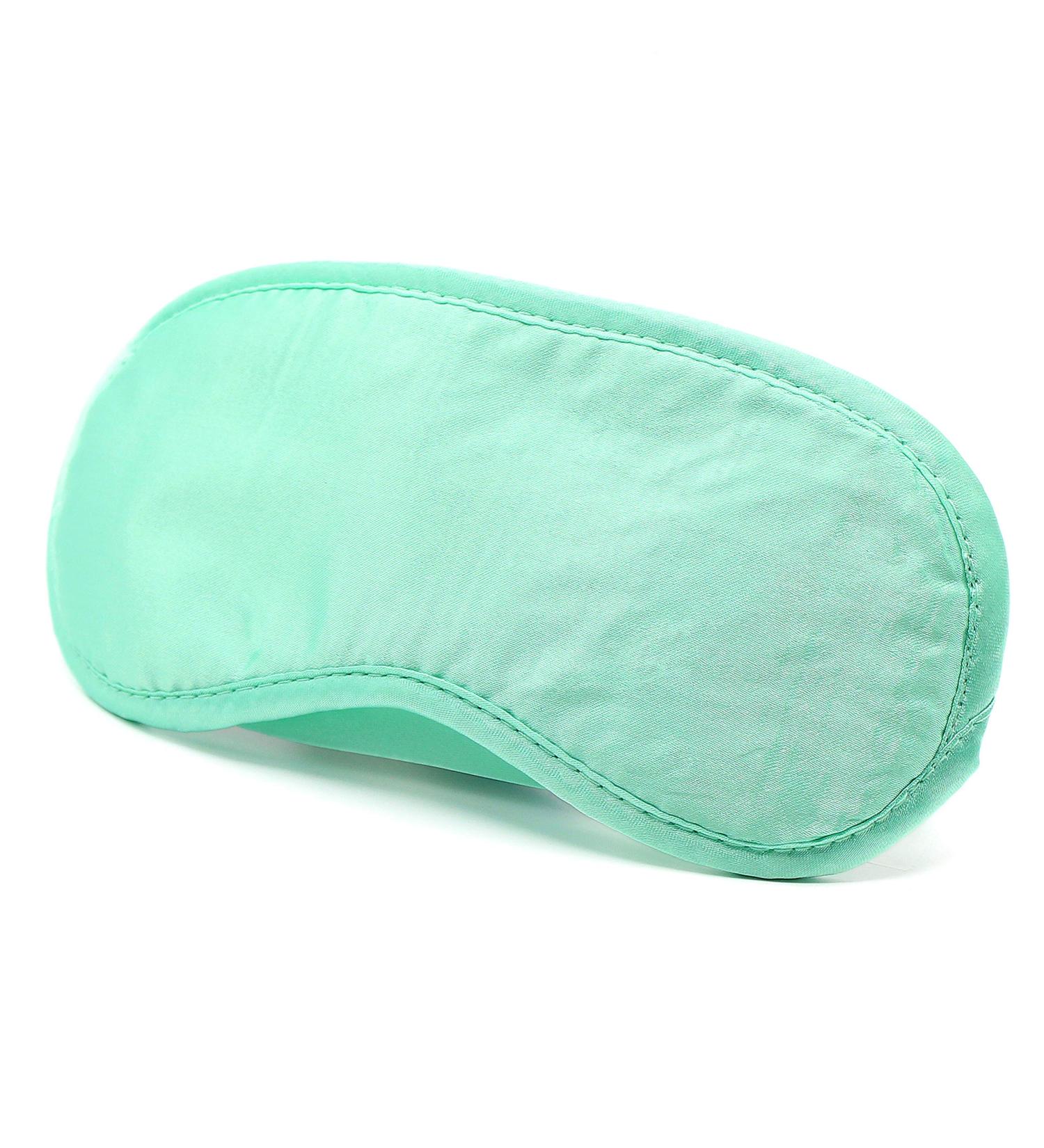 Snooz Silky Soft Sleep Mask in Calm Sea Green | Wild Essentials - Buy Online on GoSupps.com